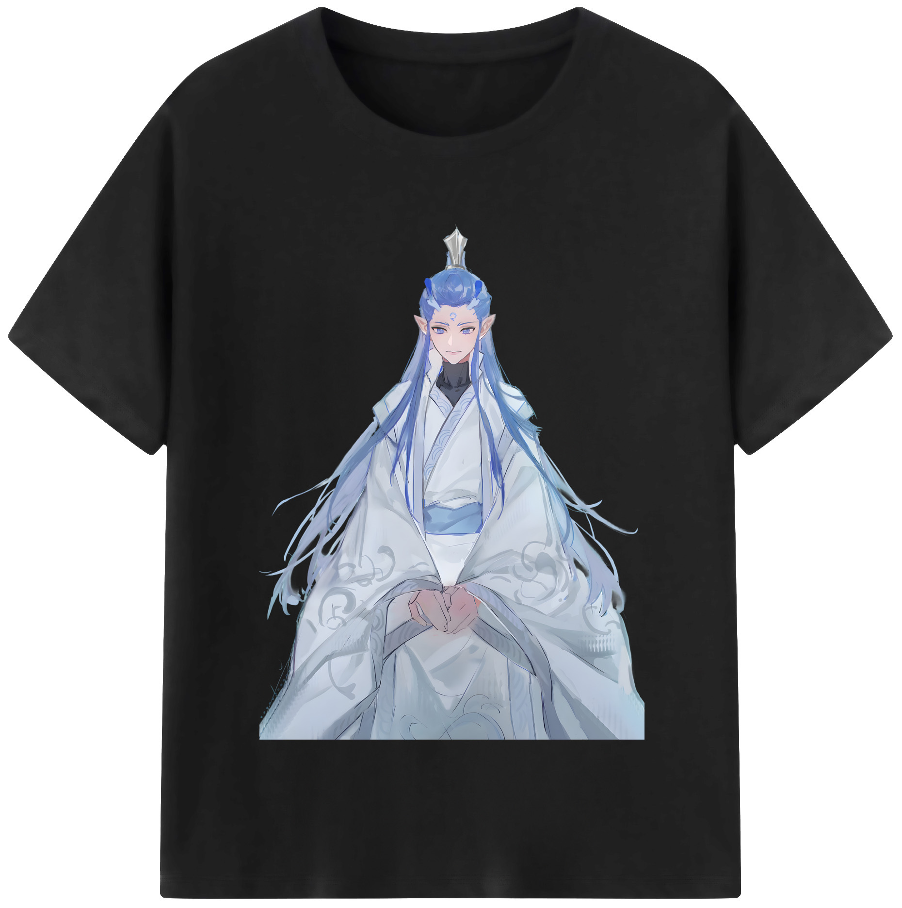 （画像用） Ne Zha 2 ナタ 魔童の大暴れ レディースカジュアルプリントTシャツ（綿100％）