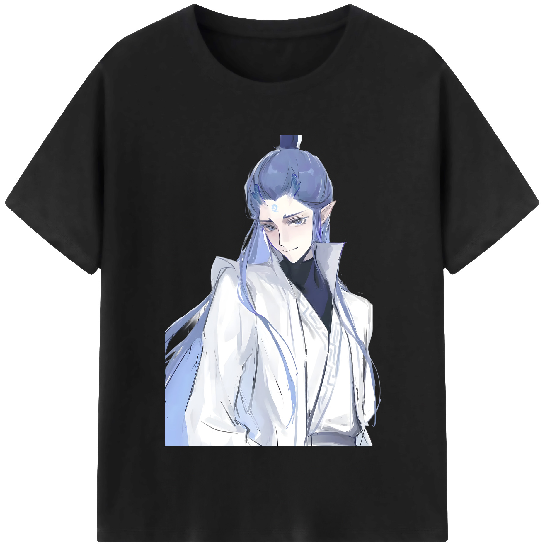 （画像用） Ne Zha 2 ナタ 魔童の大暴れ レディースカジュアルプリントTシャツ（綿100％）