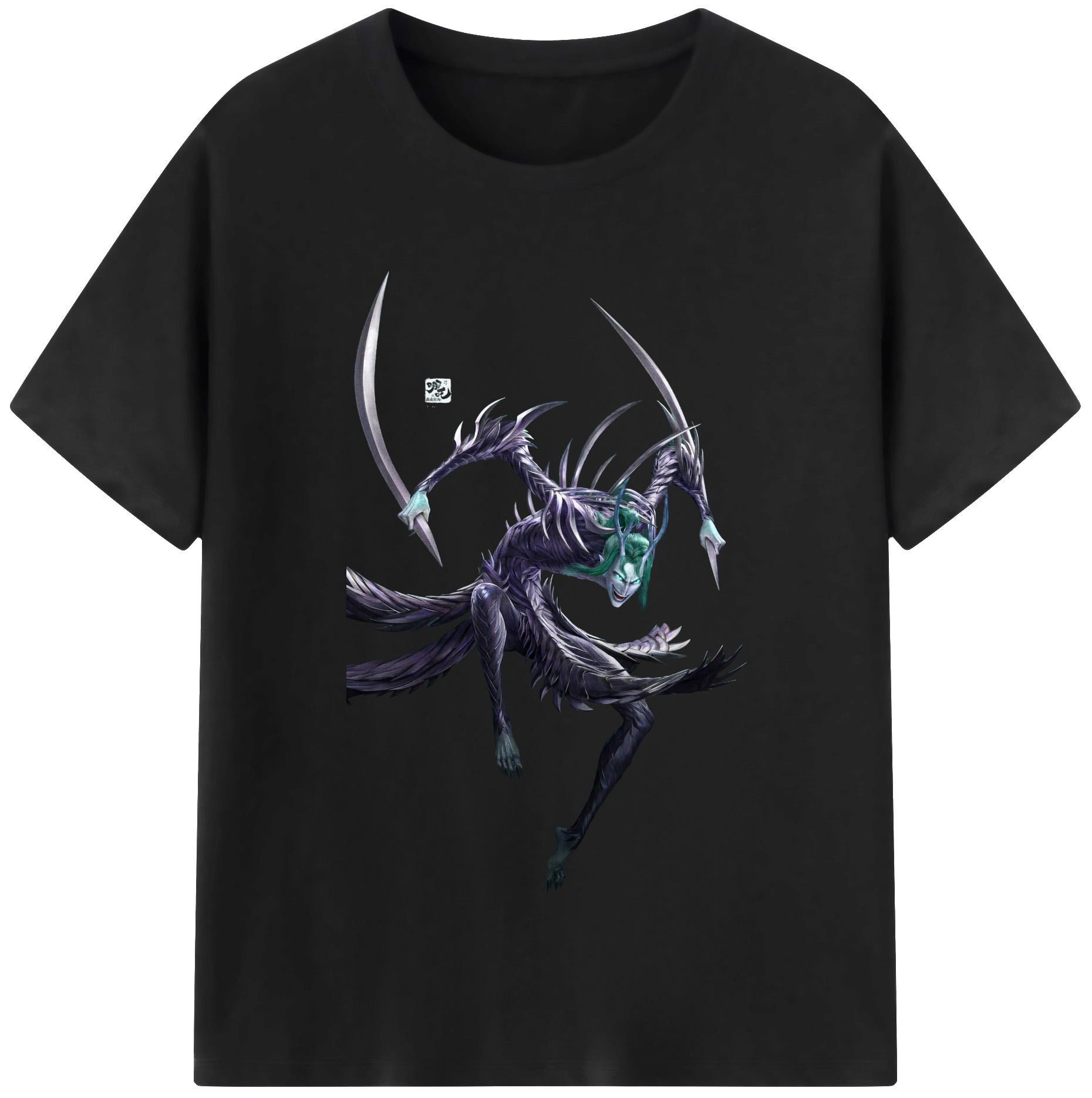 （画像用） Ne Zha 2 ナタ 魔童の大暴れ レディースカジュアルプリントTシャツ（綿100％）