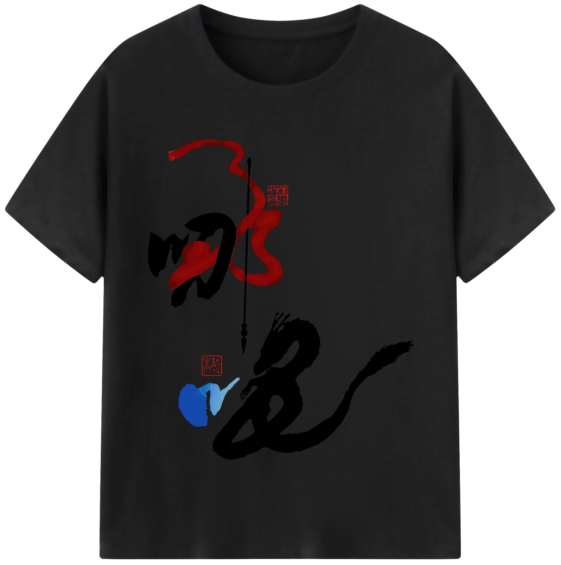 （画像用） Ne Zha 2 ナタ 魔童の大暴れ レディースカジュアルプリントTシャツ（綿100％）
