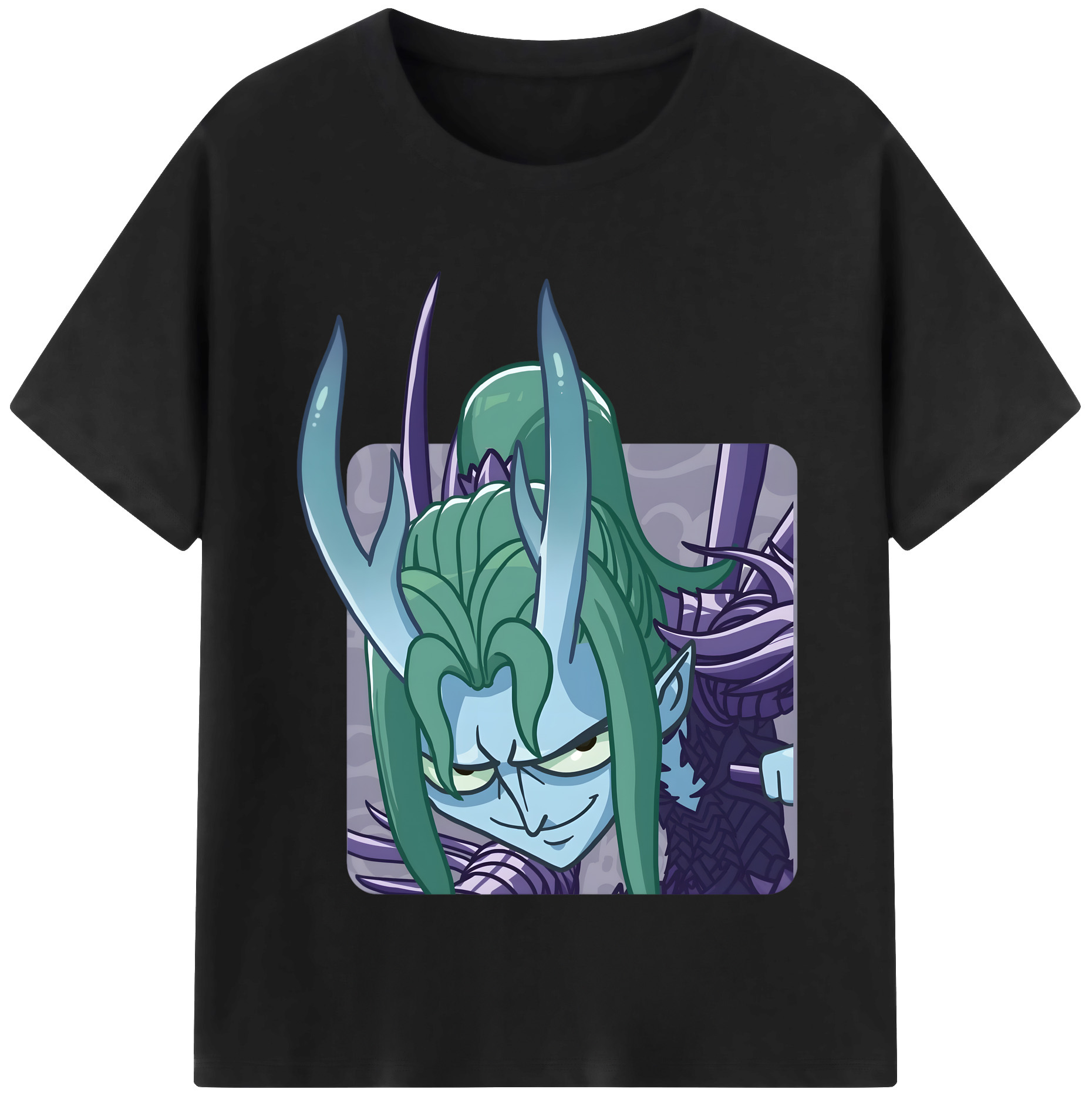 （画像用） Ne Zha 2 ナタ 魔童の大暴れ レディースカジュアルプリントTシャツ（綿100％）