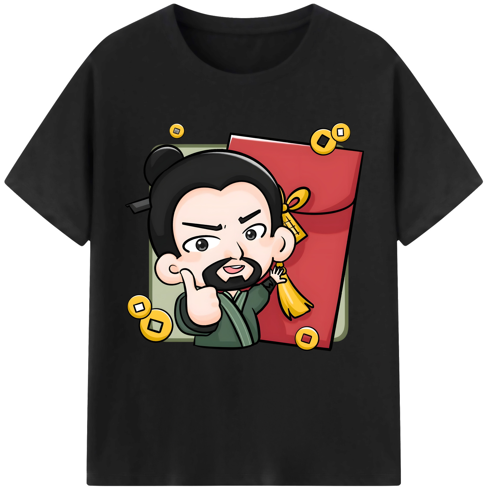 （画像用） Ne Zha 2 ナタ 魔童の大暴れ レディースカジュアルプリントTシャツ（綿100％）