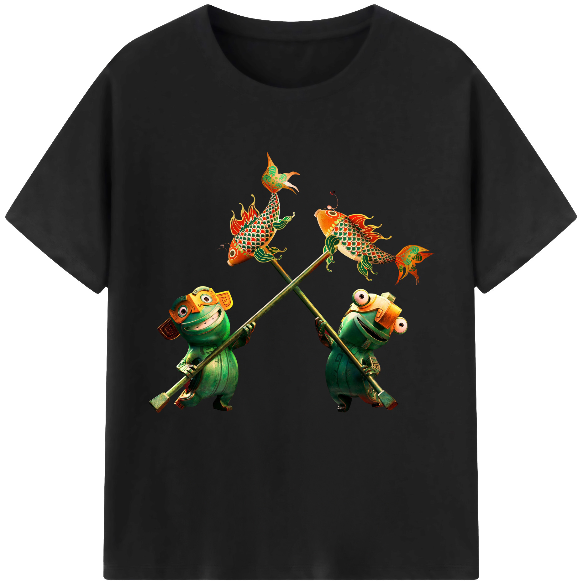 （画像用） Ne Zha 2 ナタ 魔童の大暴れ レディースカジュアルプリントTシャツ（綿100％）