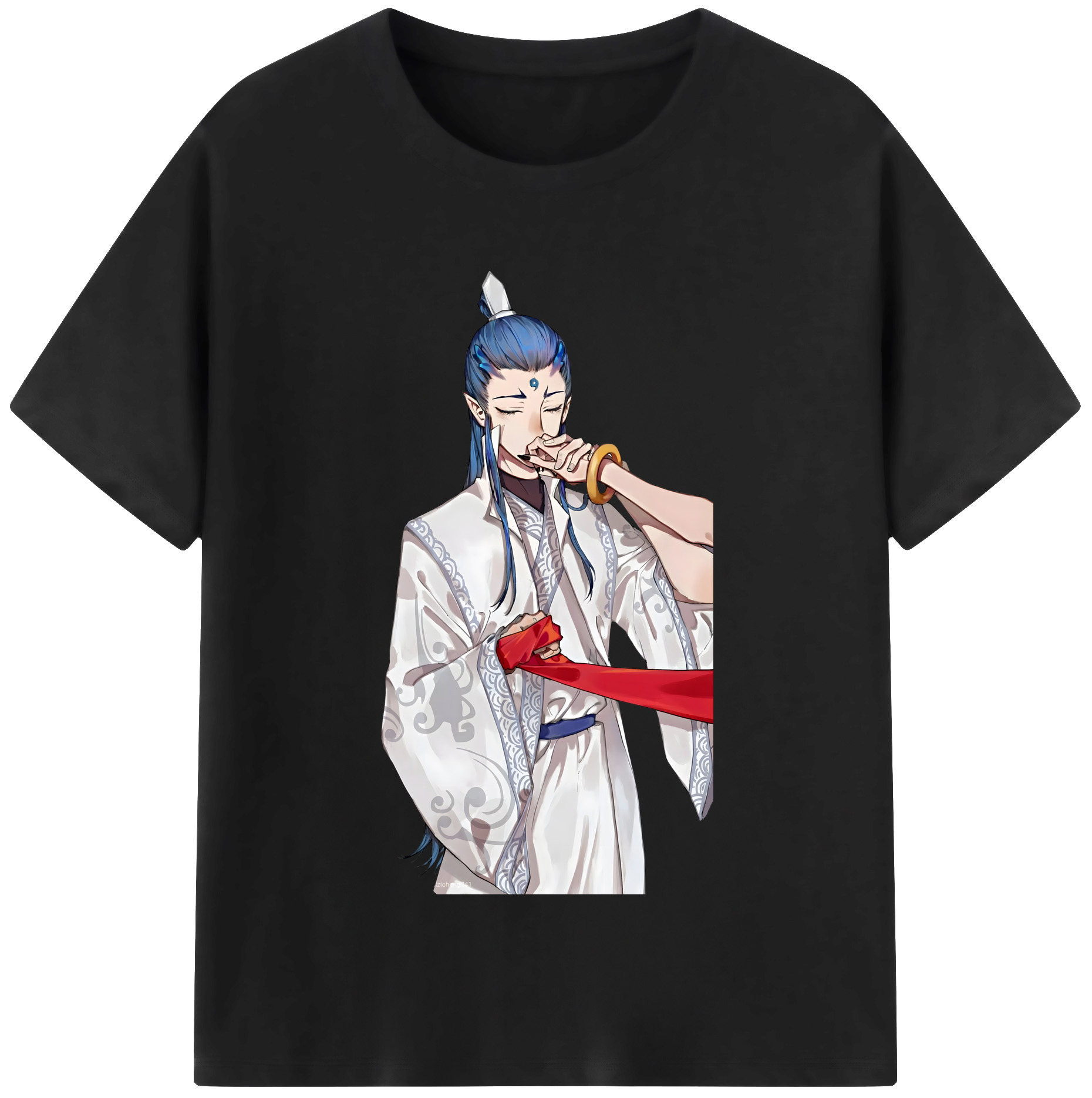 （画像用） Ne Zha 2 ナタ 魔童の大暴れ レディースカジュアルプリントTシャツ（綿100％）