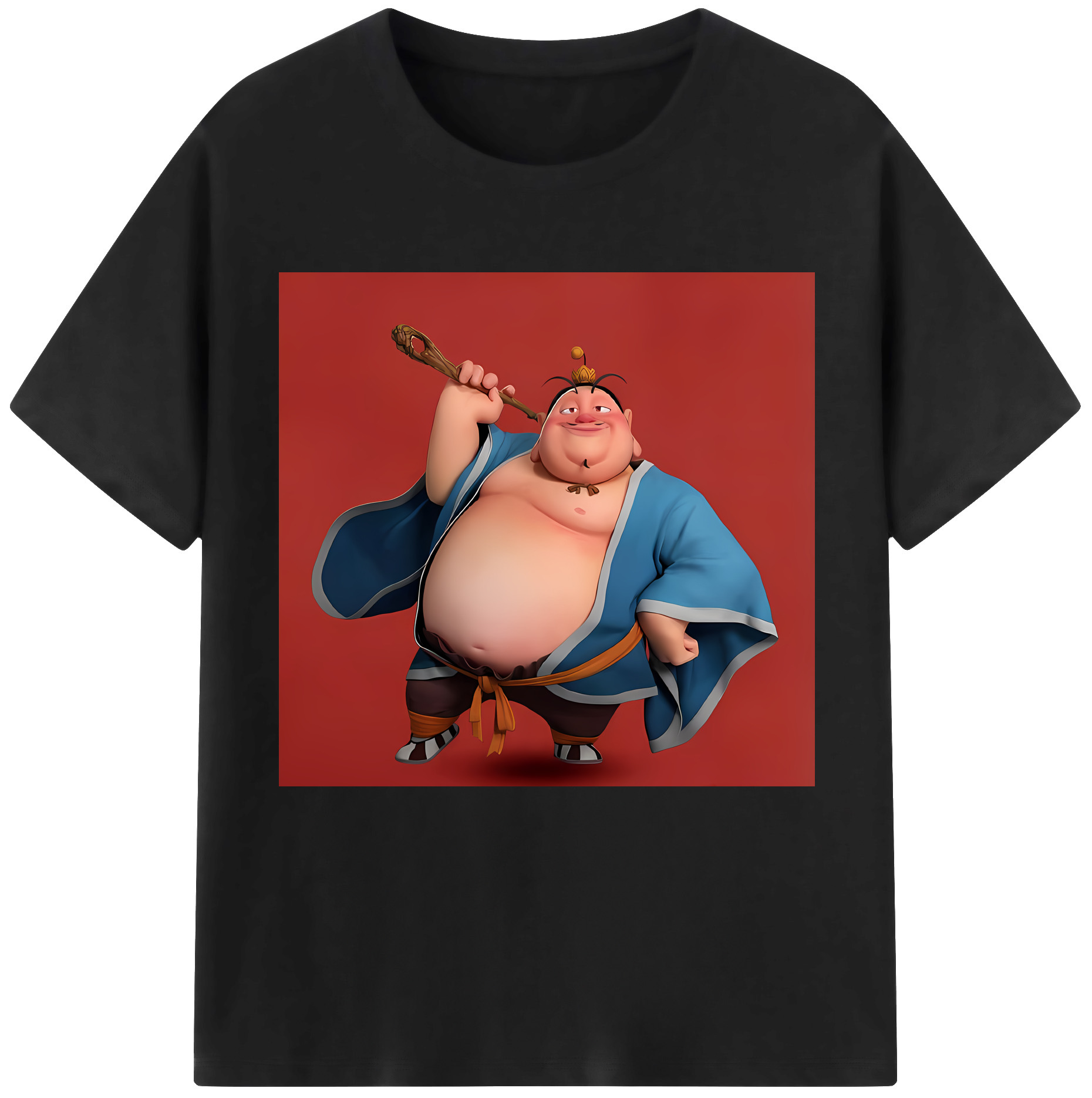 （画像用） Ne Zha 2 ナタ 魔童の大暴れ レディースカジュアルプリントTシャツ（綿100％）