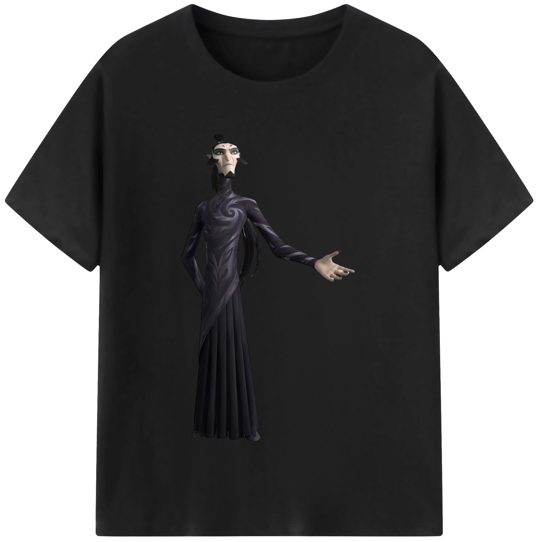 （画像用） Ne Zha 2 ナタ 魔童の大暴れ レディースカジュアルプリントTシャツ（綿100％）