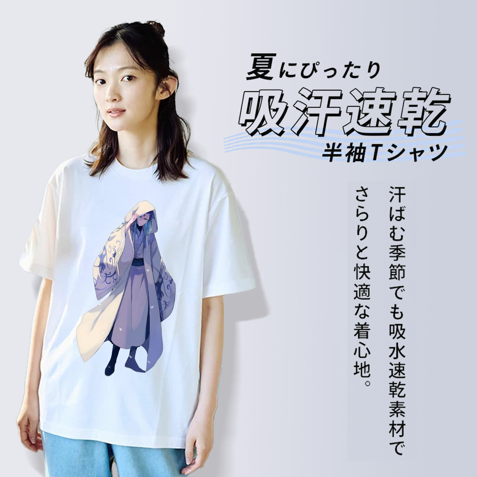 Ne Zha 2 ナタ 魔童の大暴れ レディースカジュアルプリントTシャツ（綿100％）