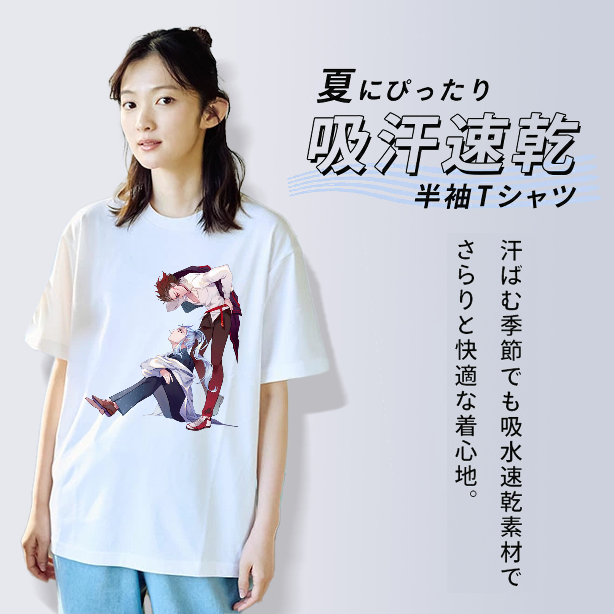 Ne Zha 2 ナタ 魔童の大暴れ レディースカジュアルプリントTシャツ（綿100％）
