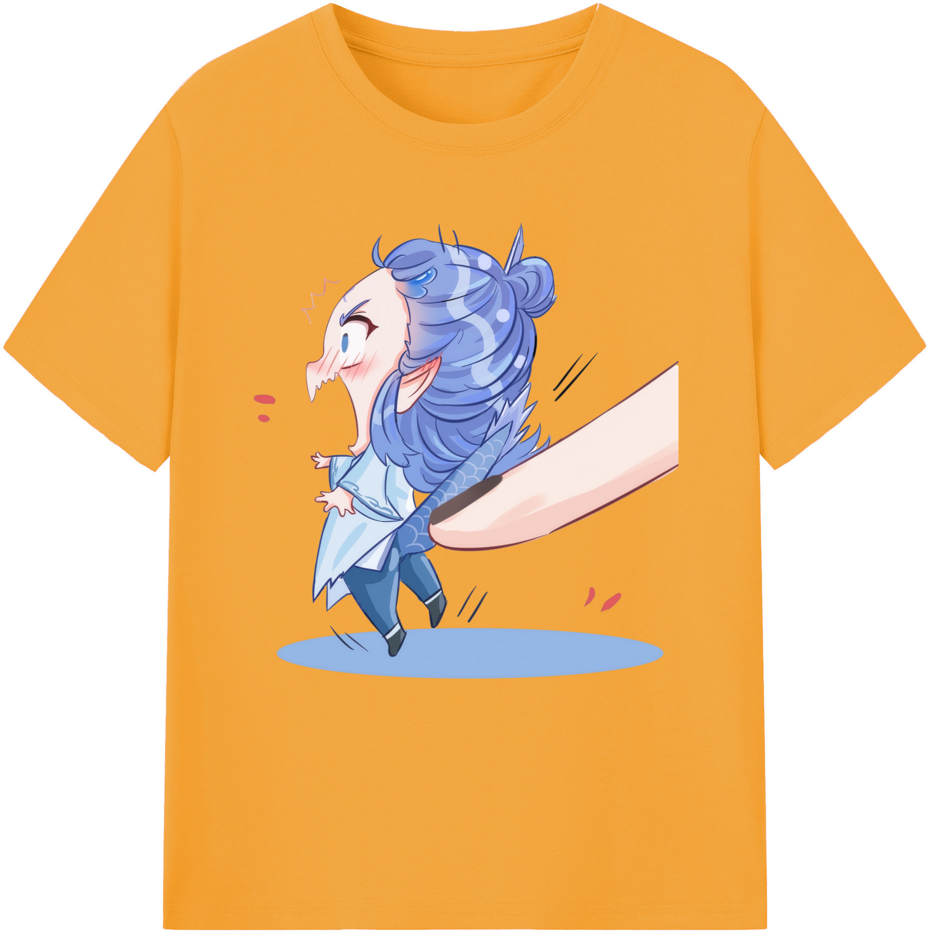（画像用） Ne Zha 2 ナタ 魔童の大暴れ レディースカジュアルプリントTシャツ（綿100％）