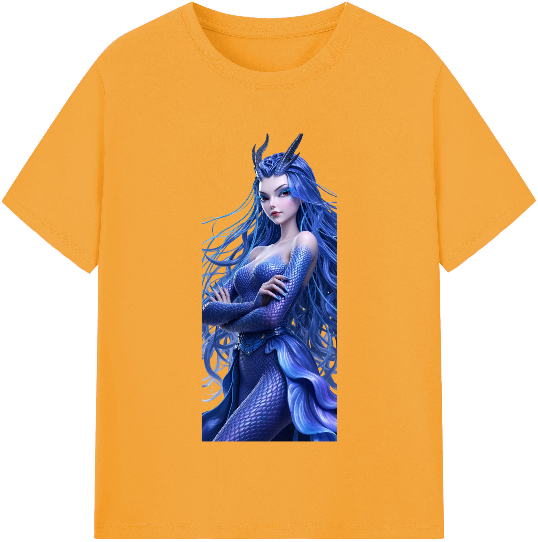 （画像用） Ne Zha 2 ナタ 魔童の大暴れ レディースカジュアルプリントTシャツ（綿100％）
