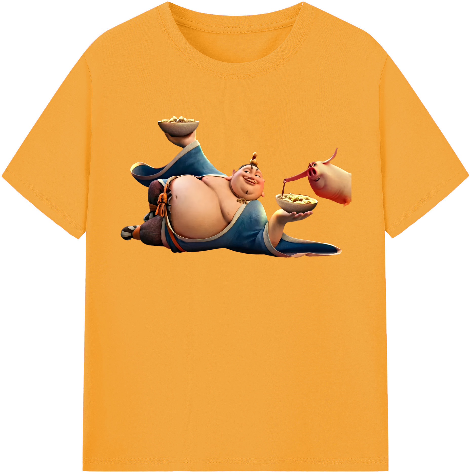 （画像用） Ne Zha 2 ナタ 魔童の大暴れ レディースカジュアルプリントTシャツ（綿100％）