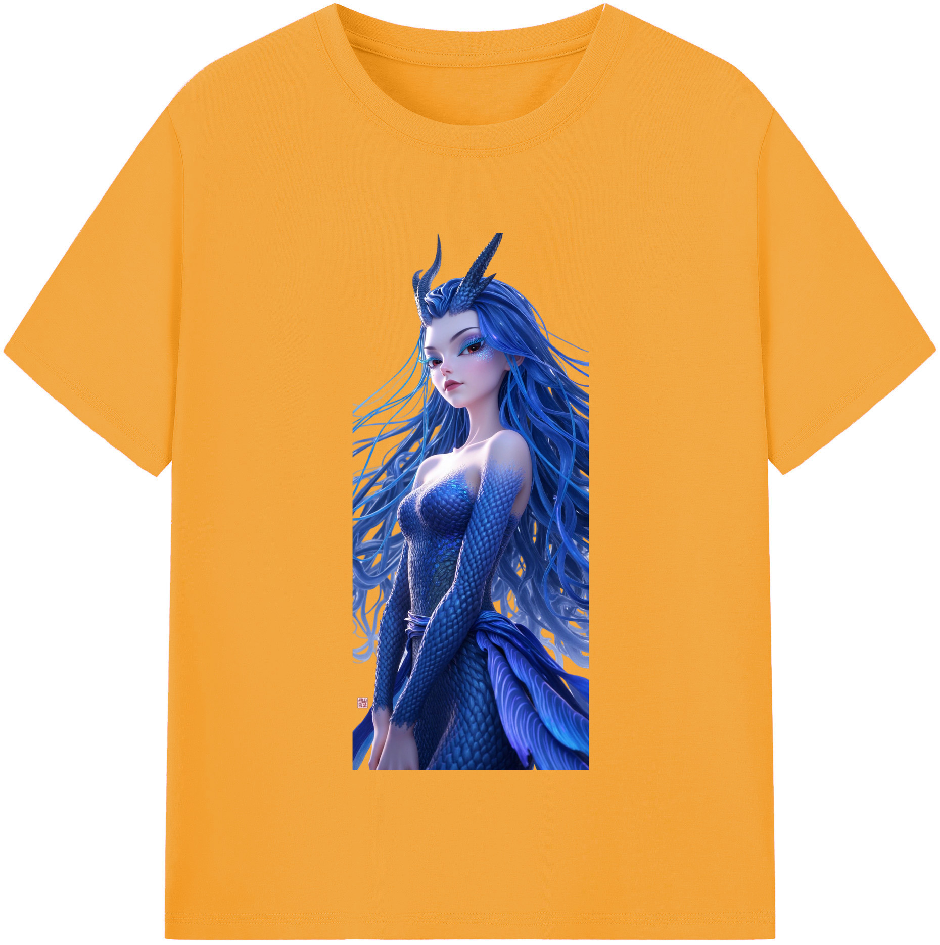 （画像用） Ne Zha 2 ナタ 魔童の大暴れ レディースカジュアルプリントTシャツ（綿100％）