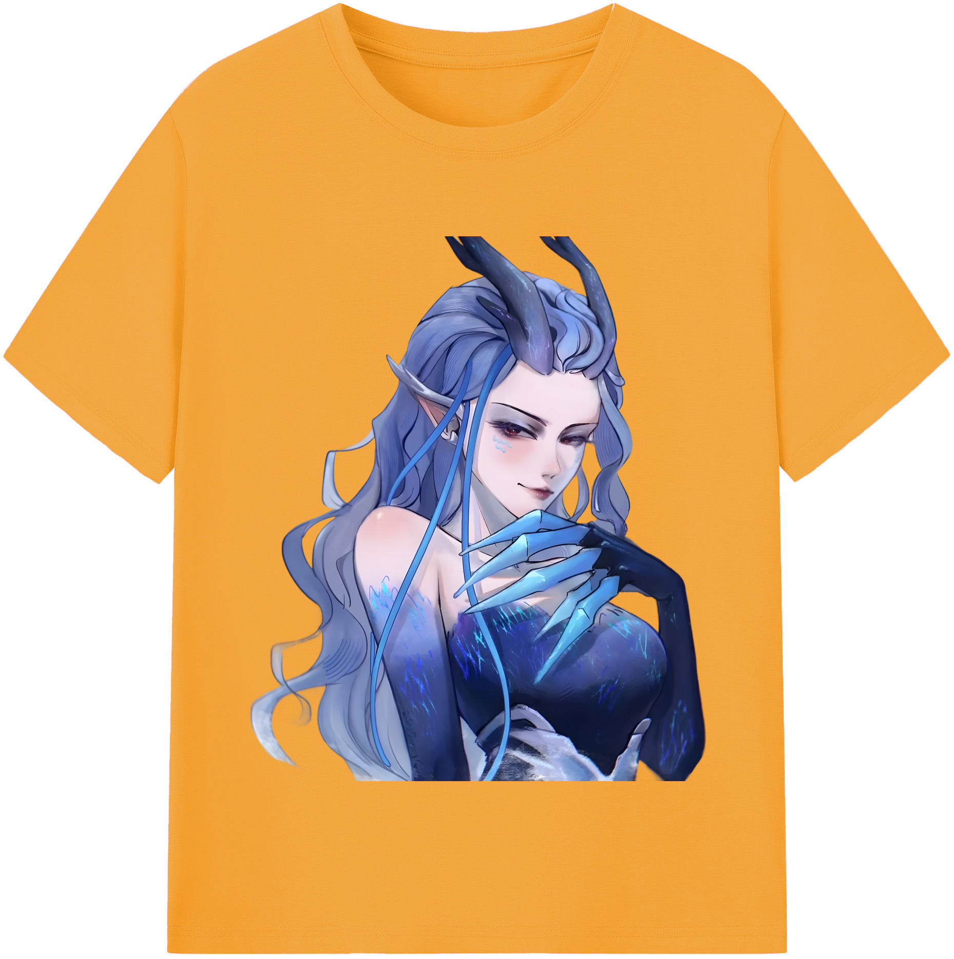 （画像用） Ne Zha 2 ナタ 魔童の大暴れ レディースカジュアルプリントTシャツ（綿100％）