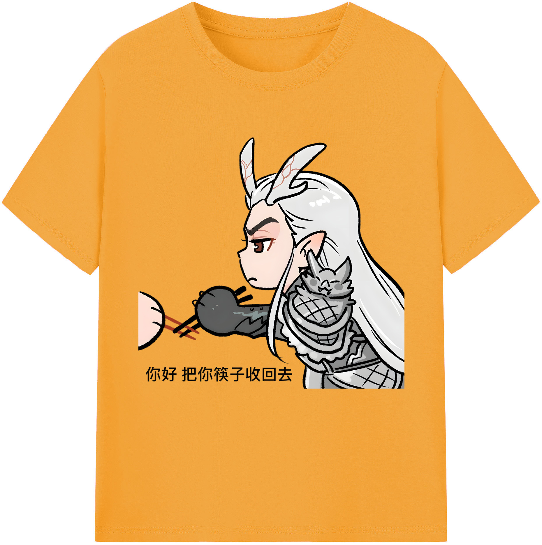 （画像用） Ne Zha 2 ナタ 魔童の大暴れ レディースカジュアルプリントTシャツ（綿100％）