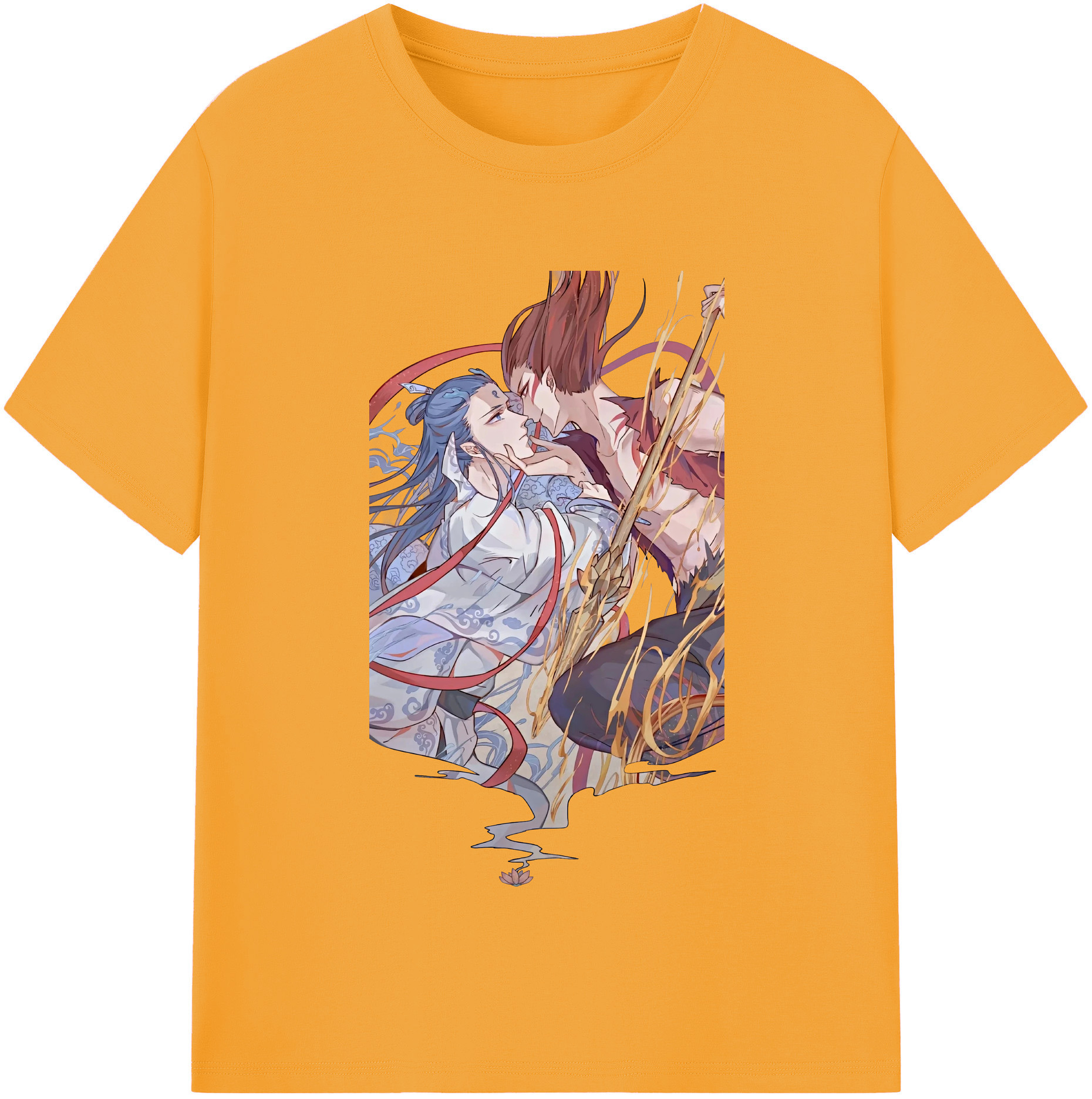 （画像用） Ne Zha 2 ナタ 魔童の大暴れ レディースカジュアルプリントTシャツ（綿100％）