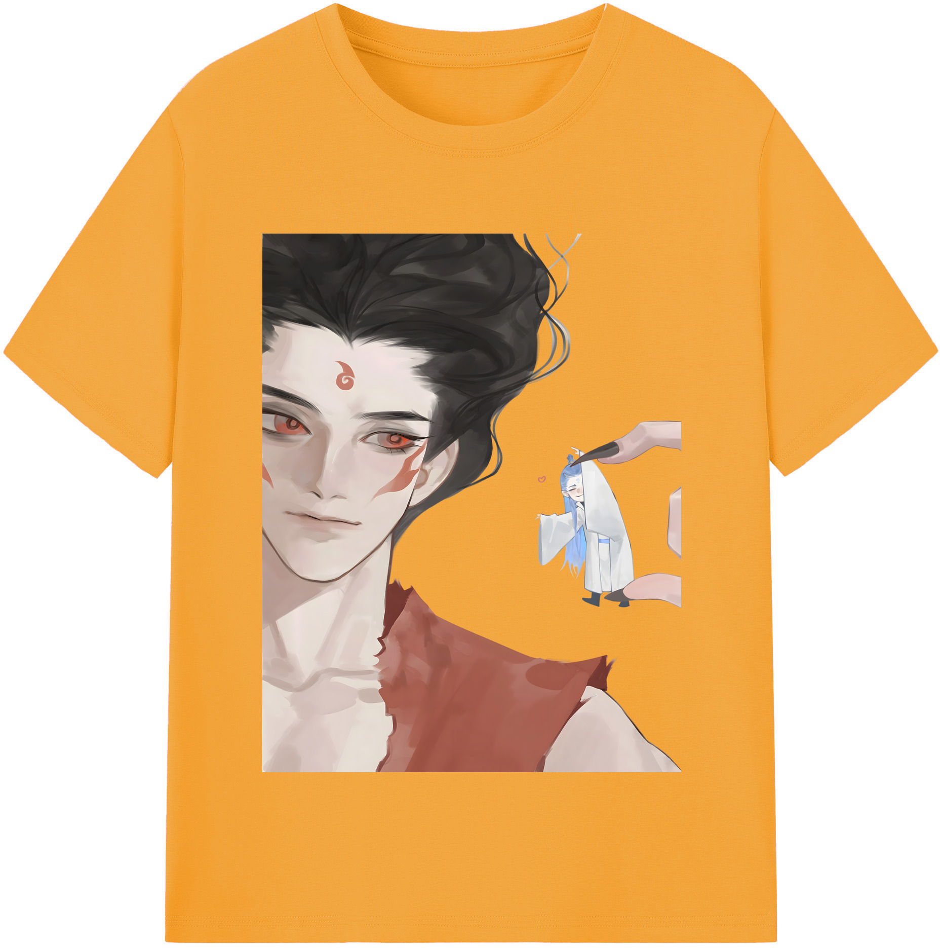 （画像用） Ne Zha 2 ナタ 魔童の大暴れ レディースカジュアルプリントTシャツ（綿100％）