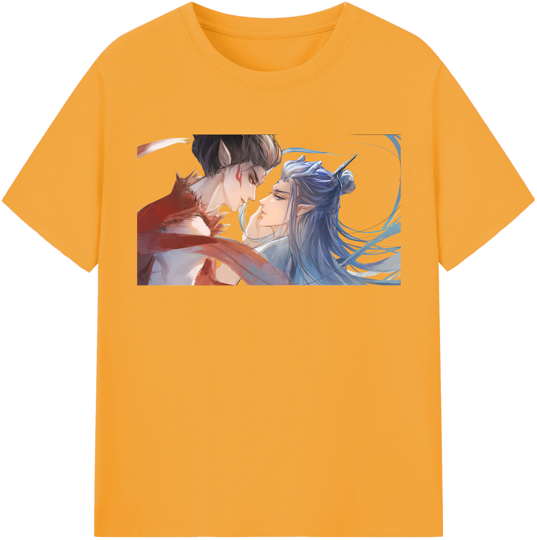 （画像用） Ne Zha 2 ナタ 魔童の大暴れ レディースカジュアルプリントTシャツ（綿100％）