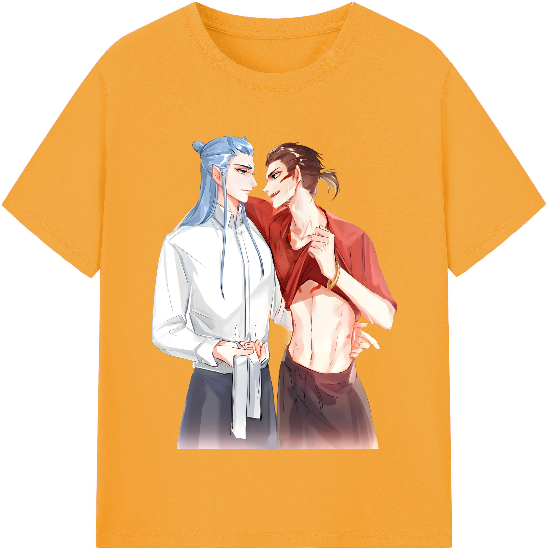 （画像用） Ne Zha 2 ナタ 魔童の大暴れ レディースカジュアルプリントTシャツ（綿100％）