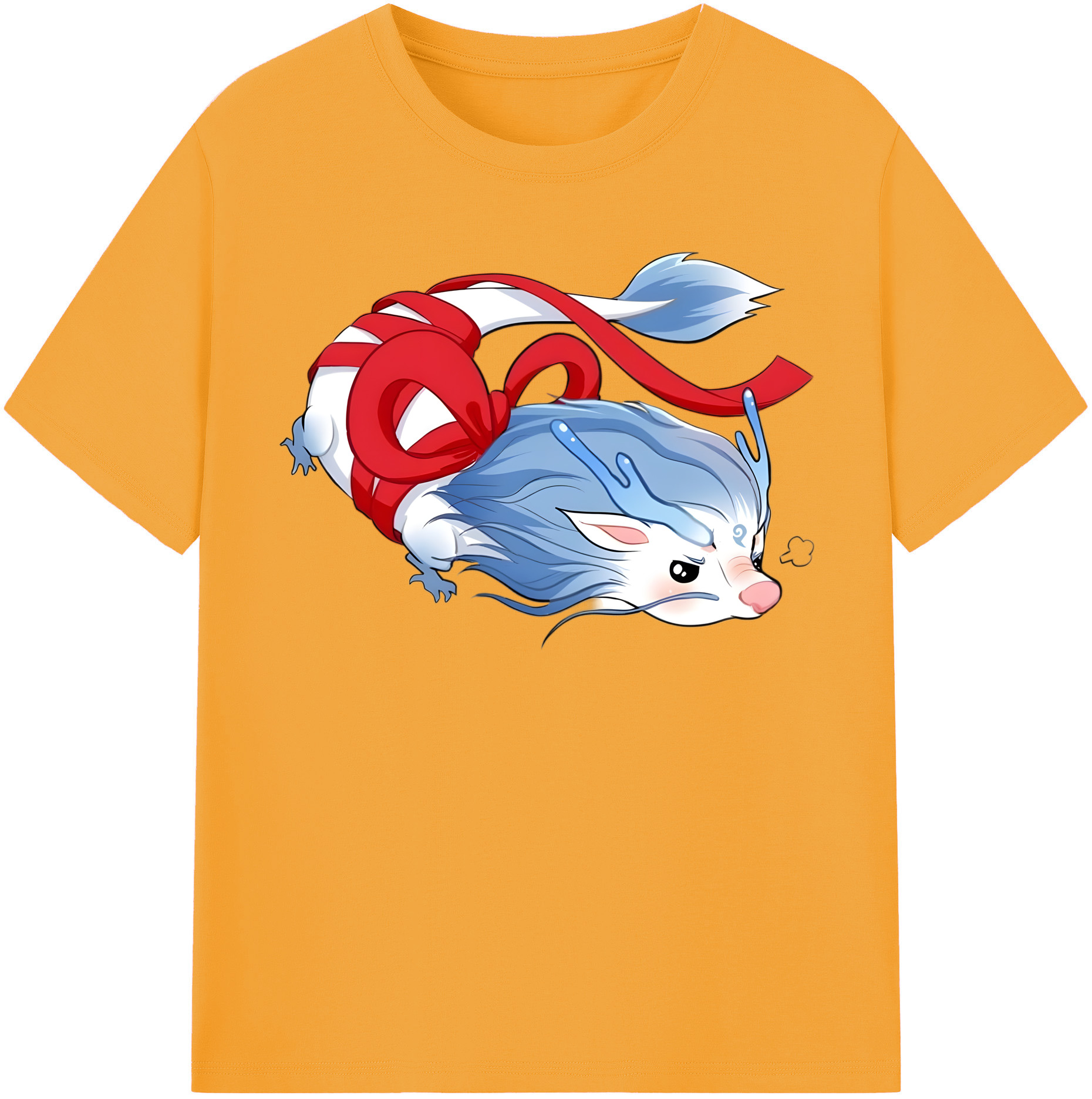 （画像用） Ne Zha 2 ナタ 魔童の大暴れ レディースカジュアルプリントTシャツ（綿100％）
