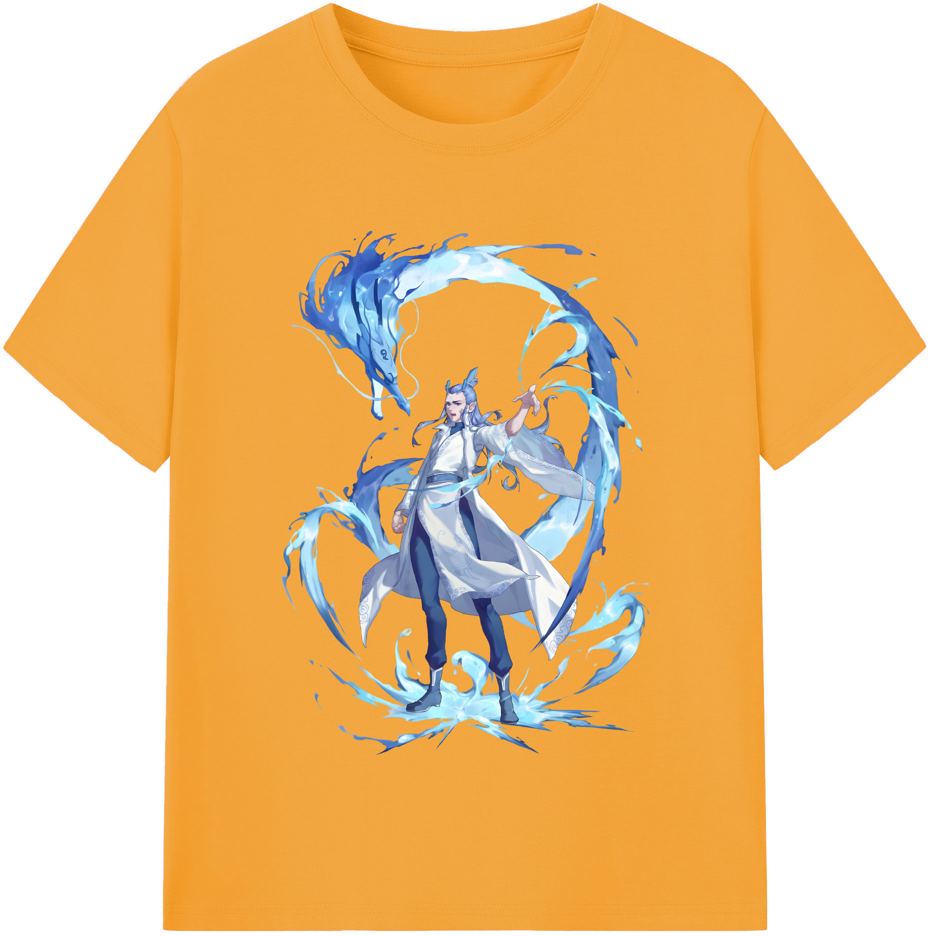 （画像用） Ne Zha 2 ナタ 魔童の大暴れ レディースカジュアルプリントTシャツ（綿100％）