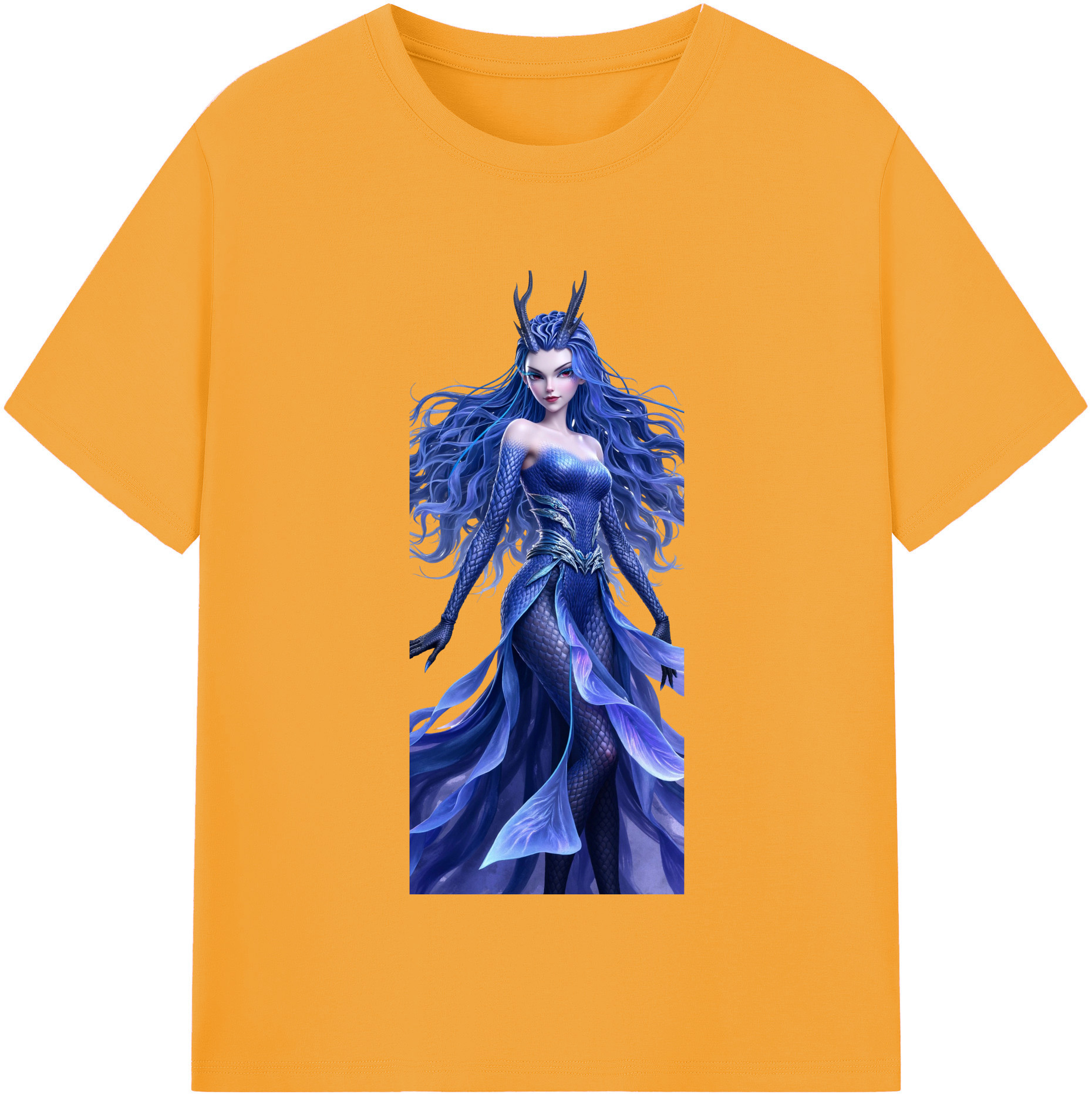 （画像用） Ne Zha 2 ナタ 魔童の大暴れ レディースカジュアルプリントTシャツ（綿100％）