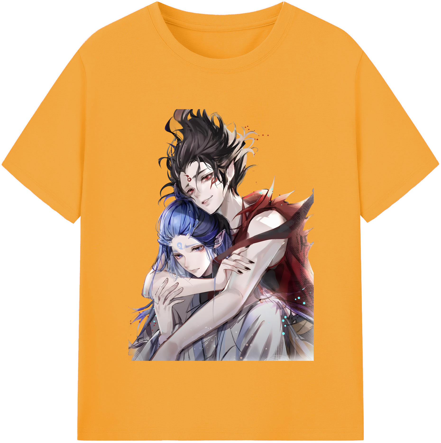 （画像用） Ne Zha 2 ナタ 魔童の大暴れ レディースカジュアルプリントTシャツ（綿100％）