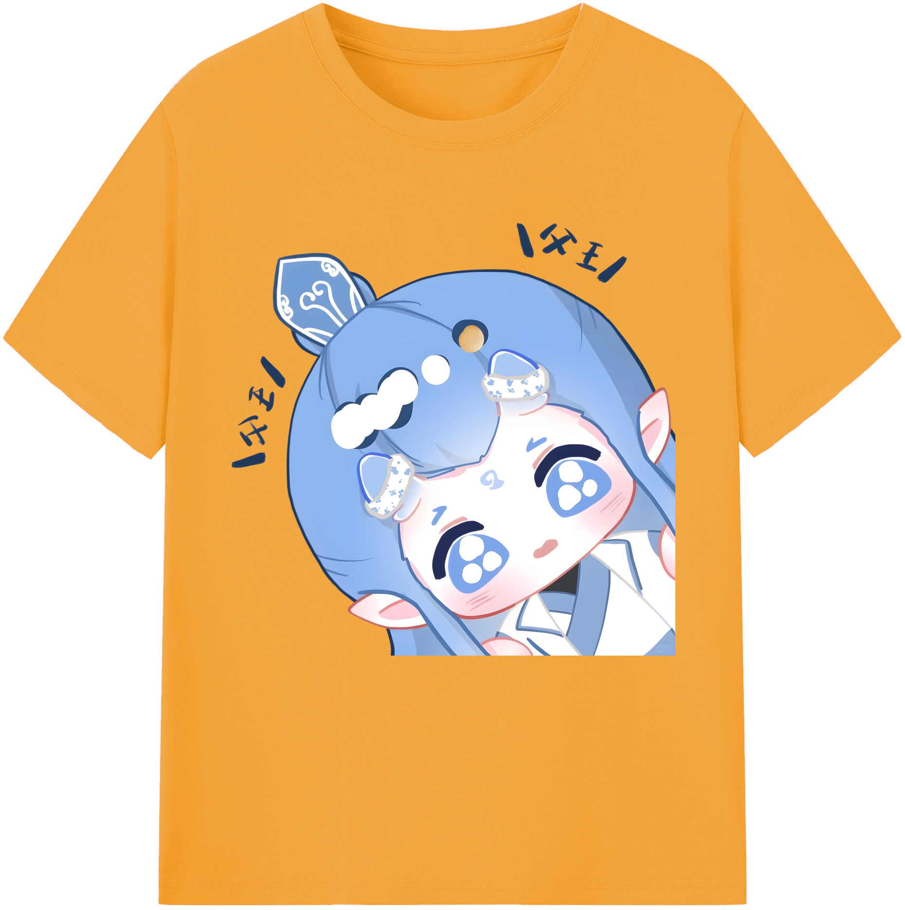 （画像用） Ne Zha 2 ナタ 魔童の大暴れ レディースカジュアルプリントTシャツ（綿100％）