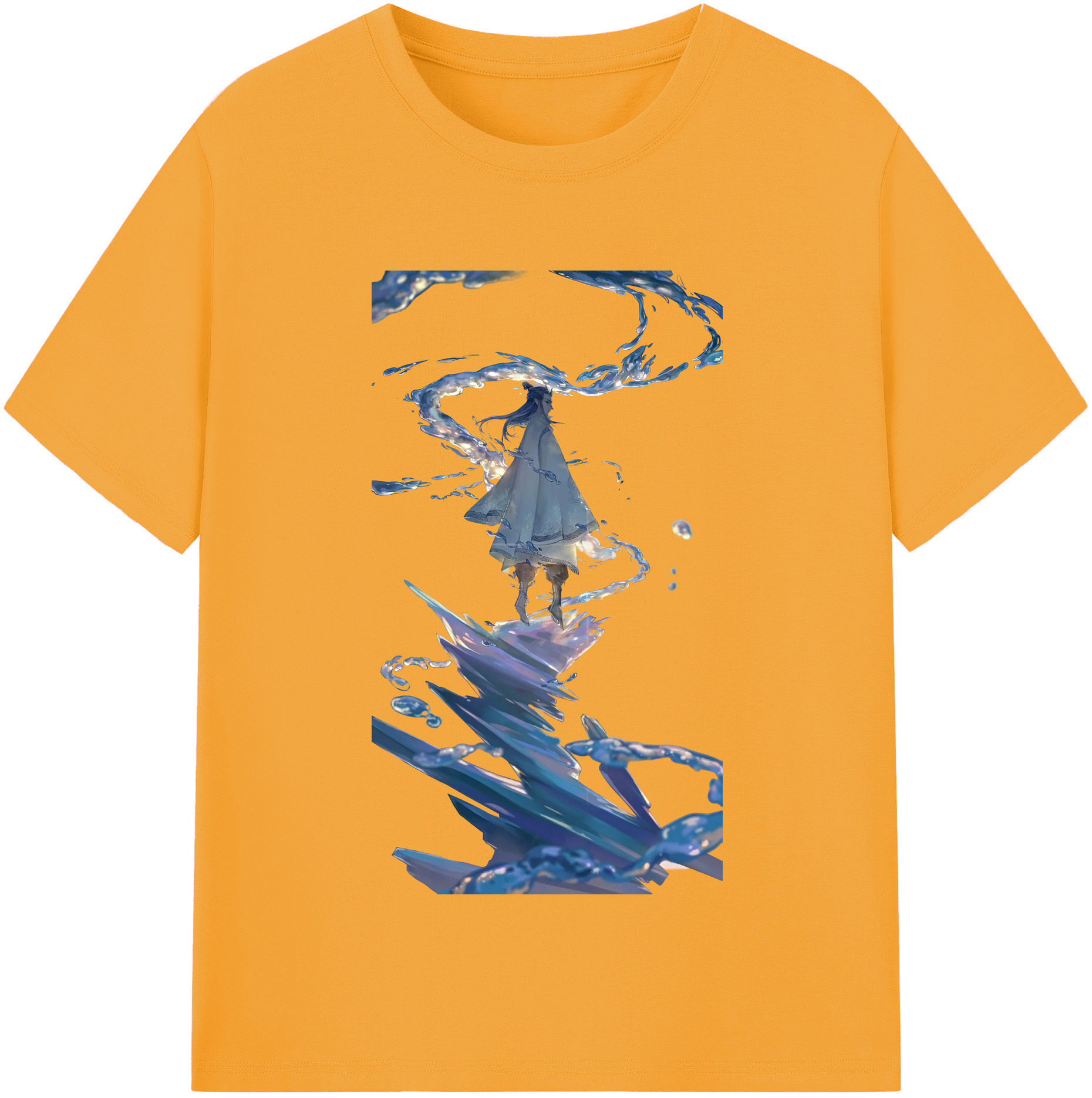 （画像用） Ne Zha 2 ナタ 魔童の大暴れ レディースカジュアルプリントTシャツ（綿100％）