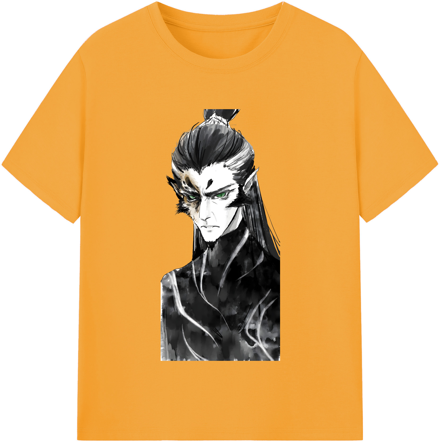 （画像用） Ne Zha 2 ナタ 魔童の大暴れ レディースカジュアルプリントTシャツ（綿100％）