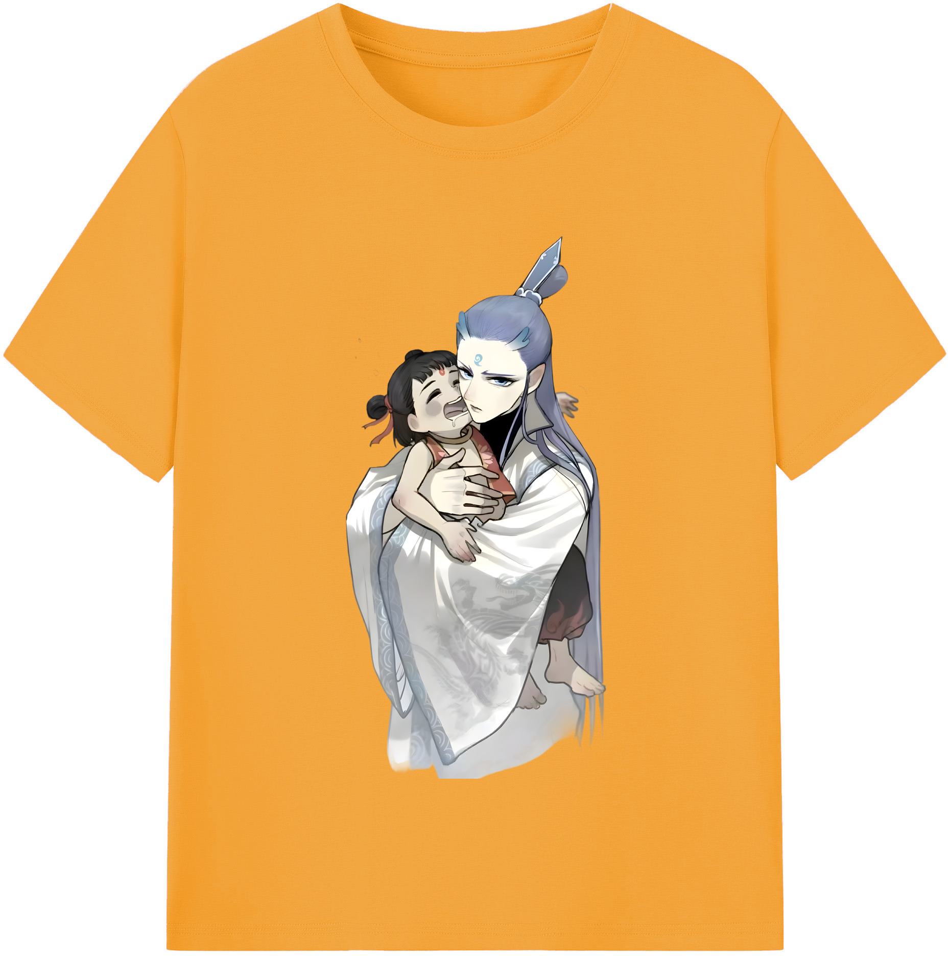 （画像用） Ne Zha 2 ナタ 魔童の大暴れ レディースカジュアルプリントTシャツ（綿100％）
