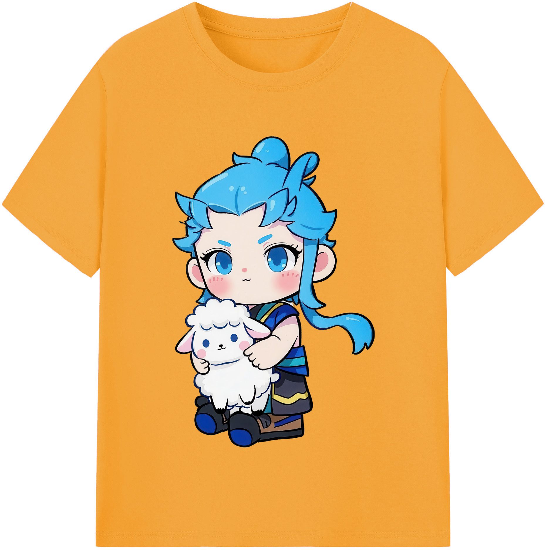 （画像用） Ne Zha 2 ナタ 魔童の大暴れ レディースカジュアルプリントTシャツ（綿100％）