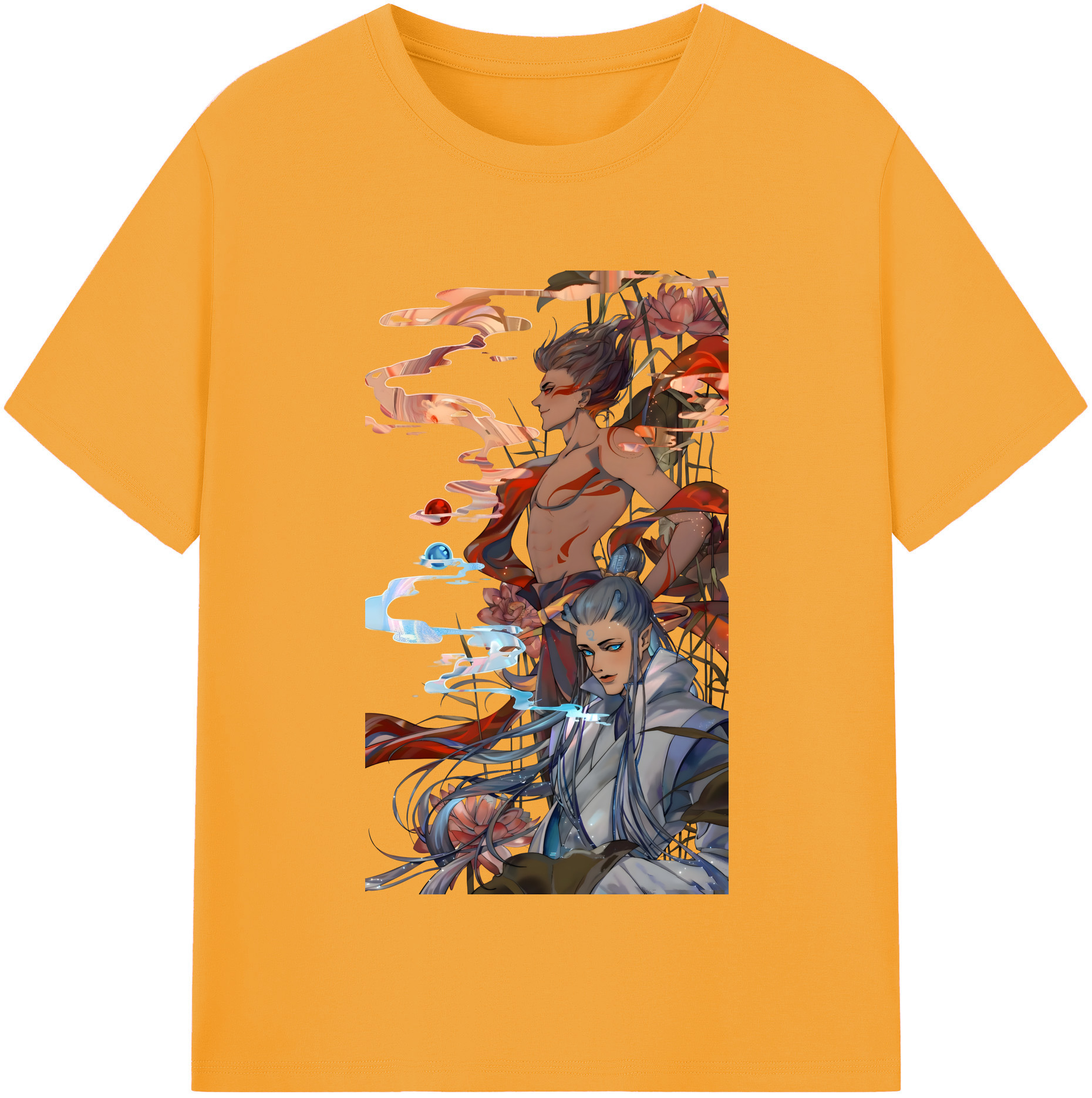 （画像用） Ne Zha 2 ナタ 魔童の大暴れ レディースカジュアルプリントTシャツ（綿100％）