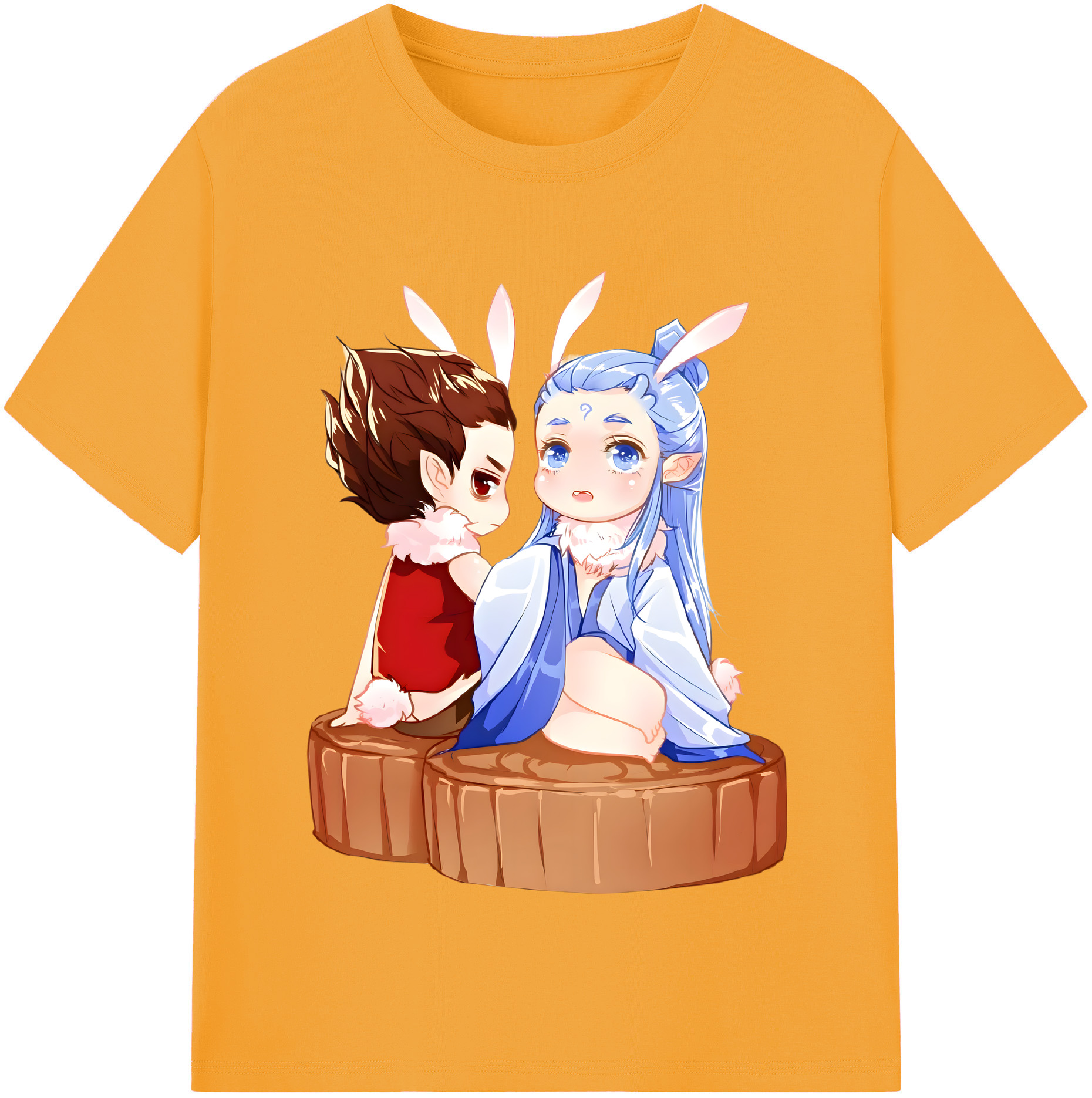 （画像用） Ne Zha 2 ナタ 魔童の大暴れ レディースカジュアルプリントTシャツ（綿100％）