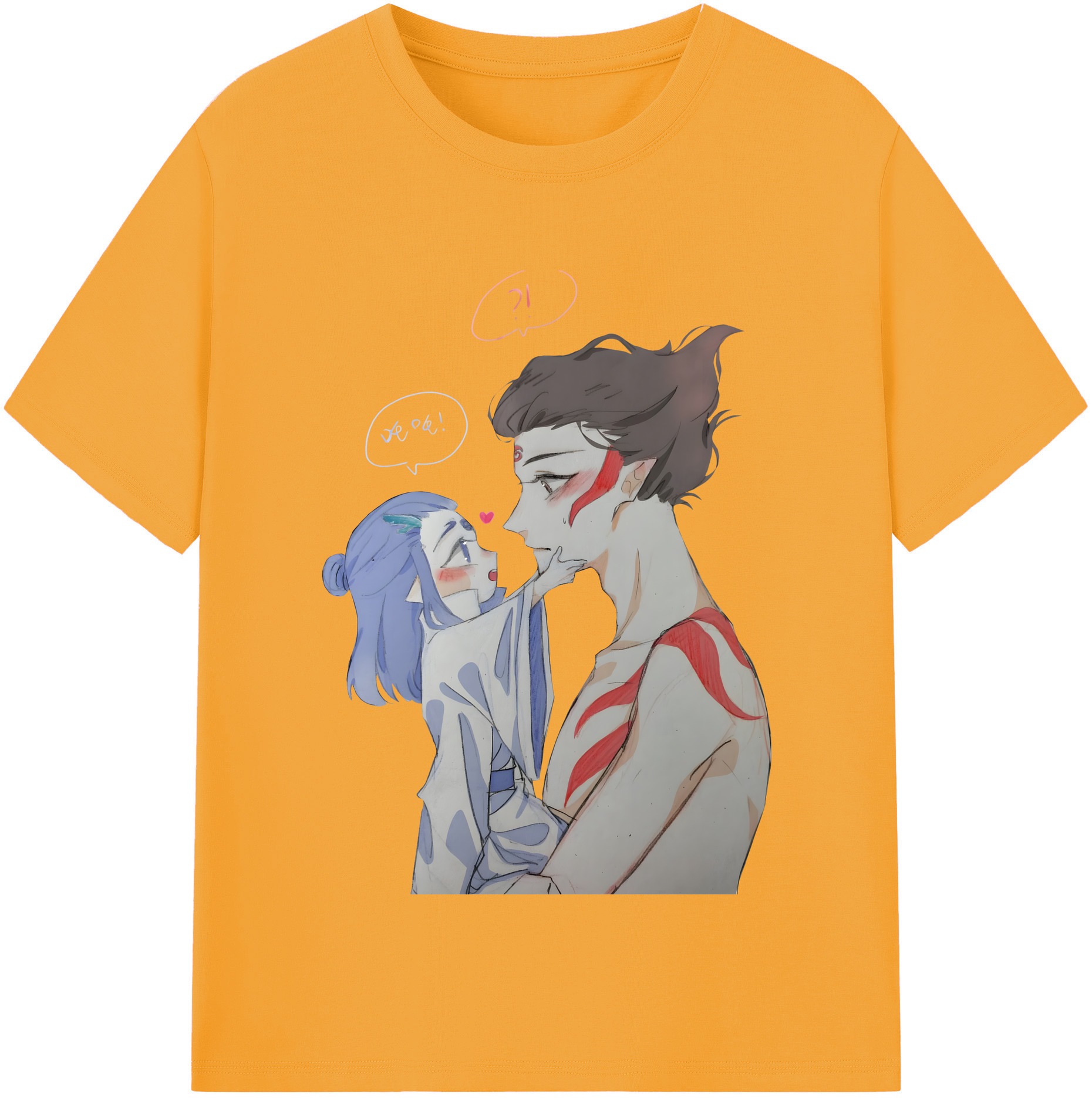 （画像用） Ne Zha 2 ナタ 魔童の大暴れ レディースカジュアルプリントTシャツ（綿100％）
