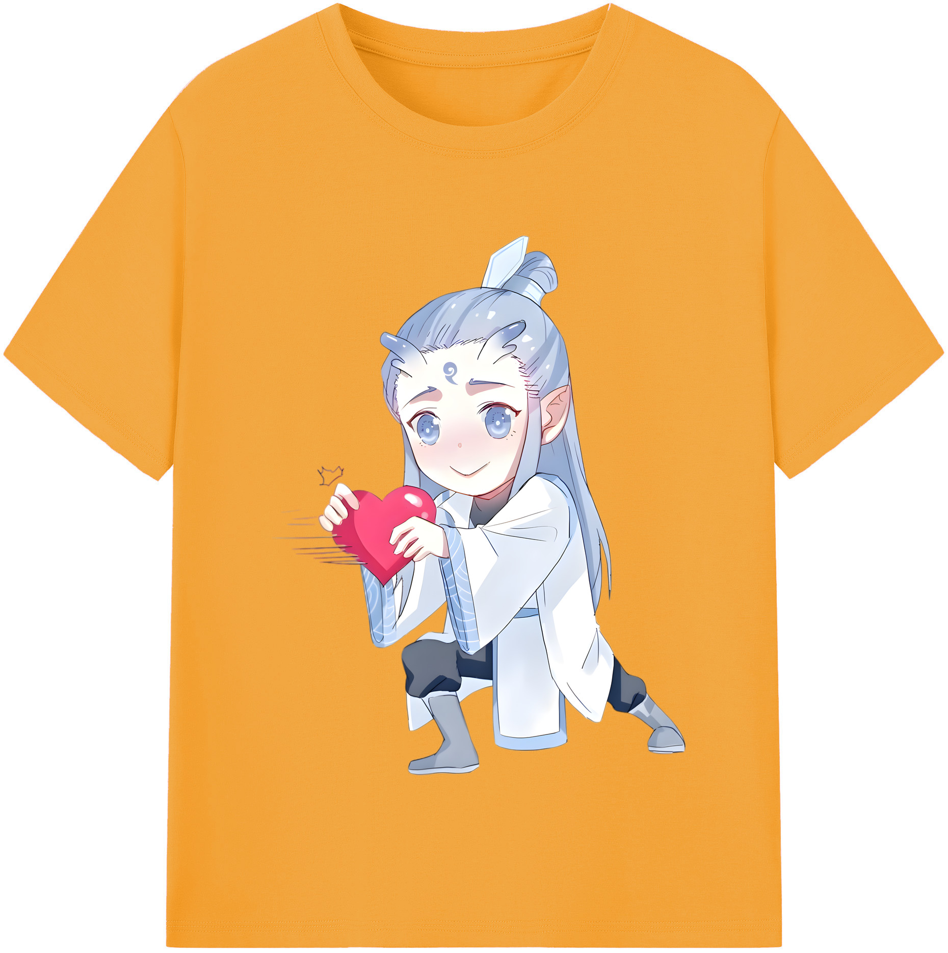 （画像用） Ne Zha 2 ナタ 魔童の大暴れ レディースカジュアルプリントTシャツ（綿100％）