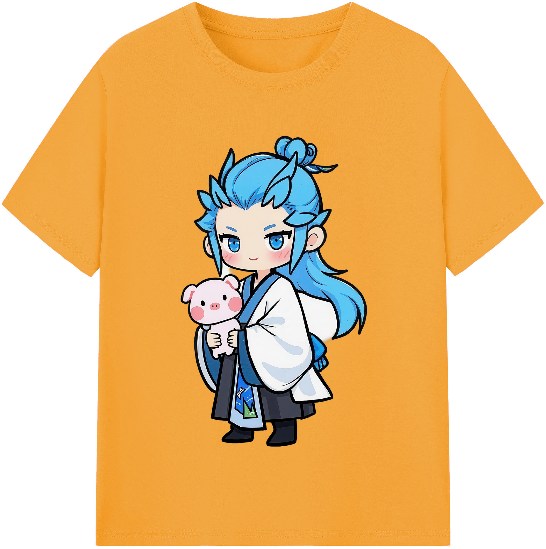 （画像用） Ne Zha 2 ナタ 魔童の大暴れ レディースカジュアルプリントTシャツ（綿100％）