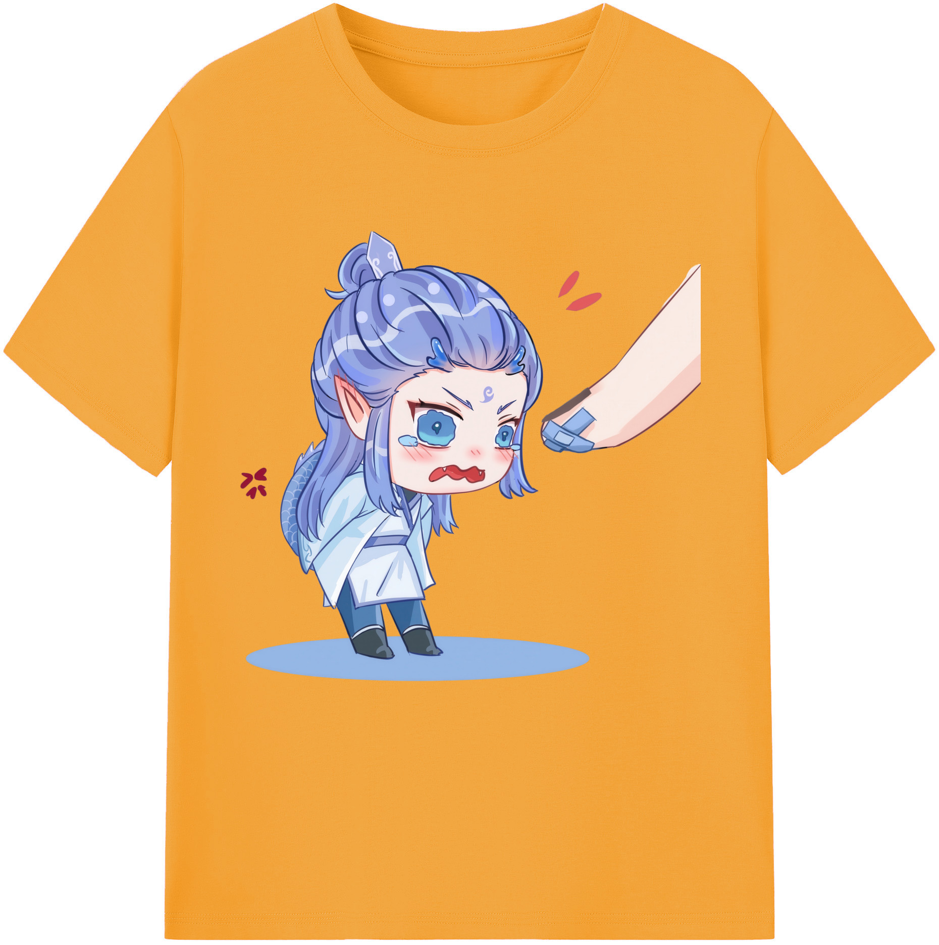 （画像用） Ne Zha 2 ナタ 魔童の大暴れ レディースカジュアルプリントTシャツ（綿100％）