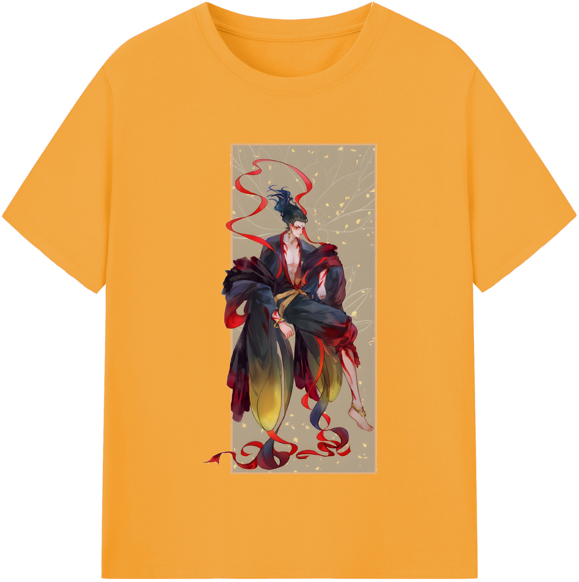（画像用） Ne Zha 2 ナタ 魔童の大暴れ レディースカジュアルプリントTシャツ（綿100％）