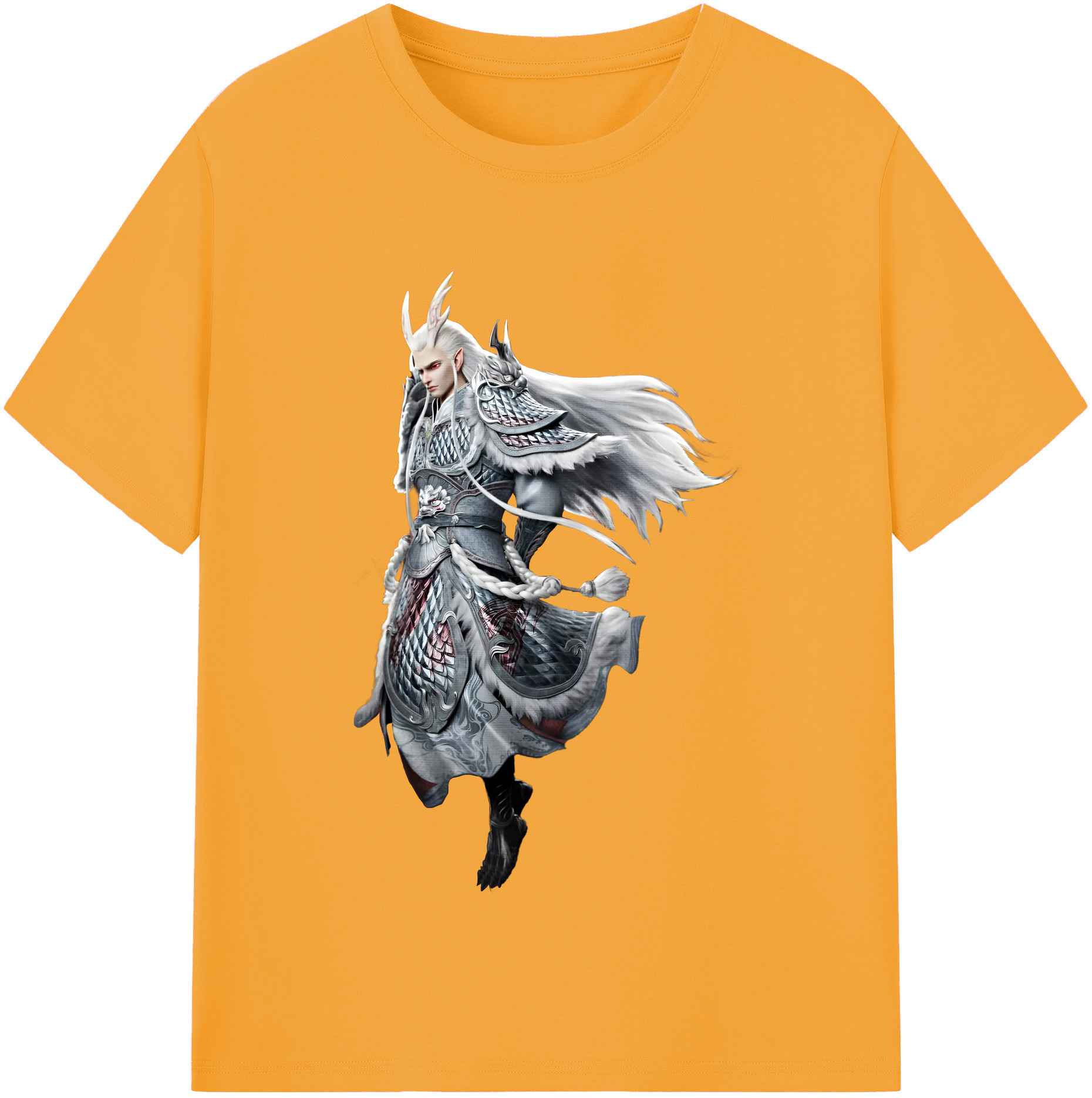 （画像用） Ne Zha 2 ナタ 魔童の大暴れ レディースカジュアルプリントTシャツ（綿100％）