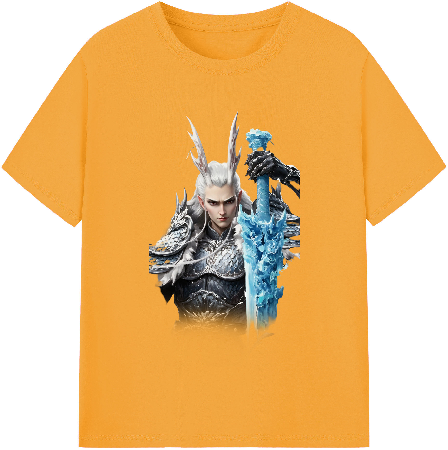 （画像用） Ne Zha 2 ナタ 魔童の大暴れ レディースカジュアルプリントTシャツ（綿100％）