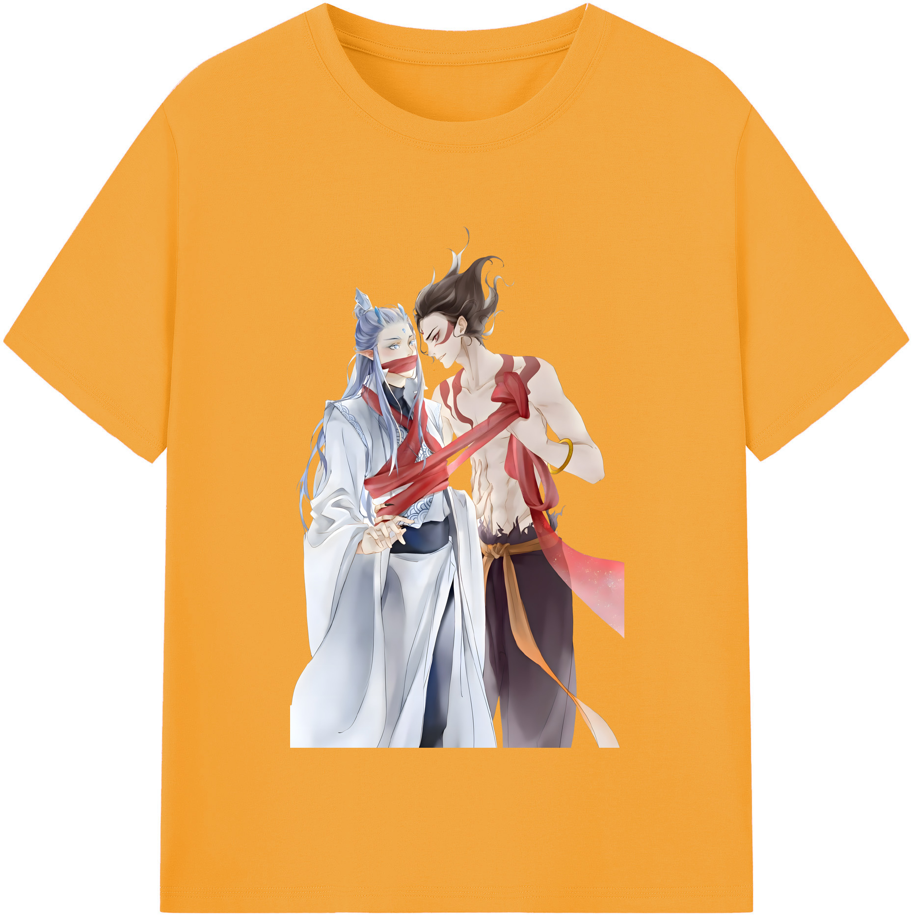 （画像用） Ne Zha 2 ナタ 魔童の大暴れ レディースカジュアルプリントTシャツ（綿100％）