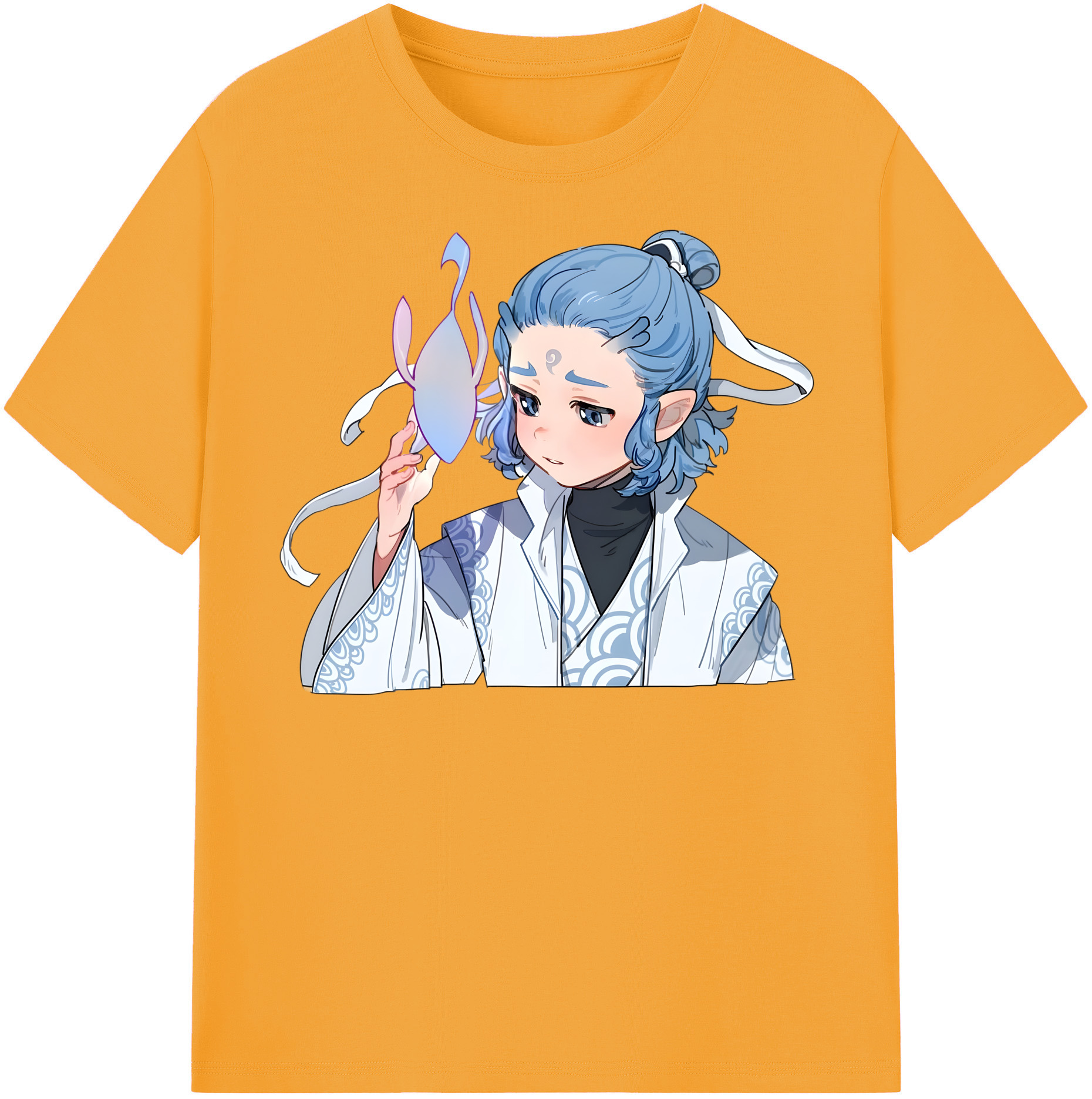 （画像用） Ne Zha 2 ナタ 魔童の大暴れ レディースカジュアルプリントTシャツ（綿100％）