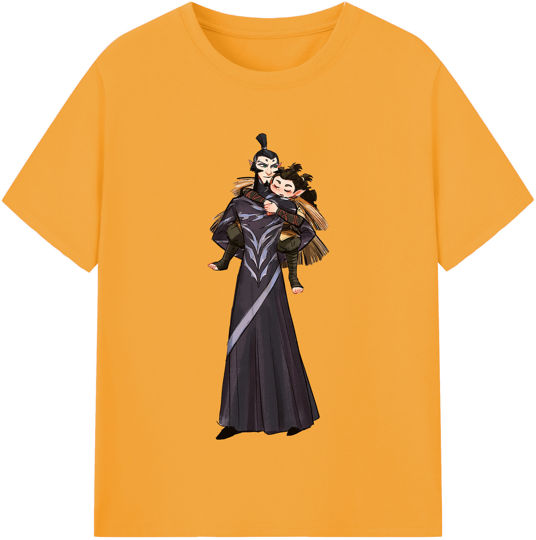（画像用） Ne Zha 2 ナタ 魔童の大暴れ レディースカジュアルプリントTシャツ（綿100％）