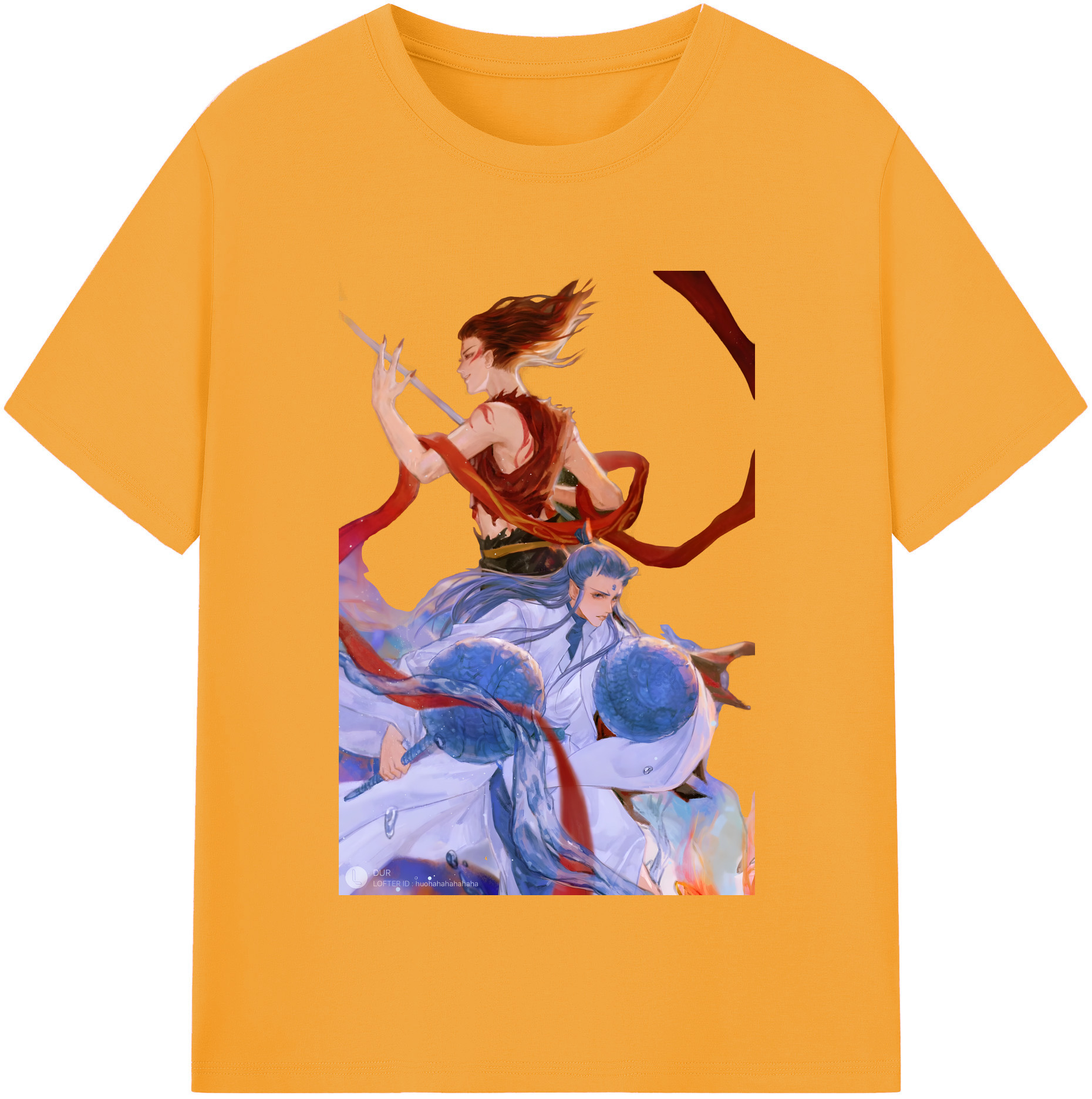 （画像用） Ne Zha 2 ナタ 魔童の大暴れ レディースカジュアルプリントTシャツ（綿100％）