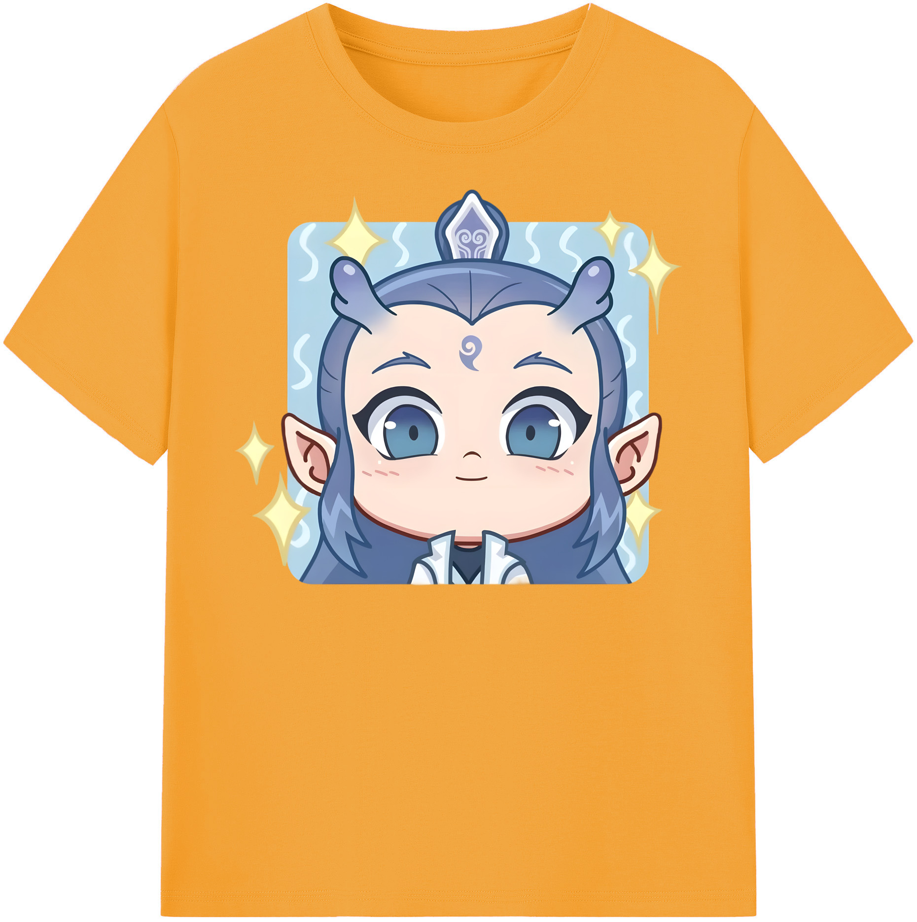 （画像用） Ne Zha 2 ナタ 魔童の大暴れ レディースカジュアルプリントTシャツ（綿100％）