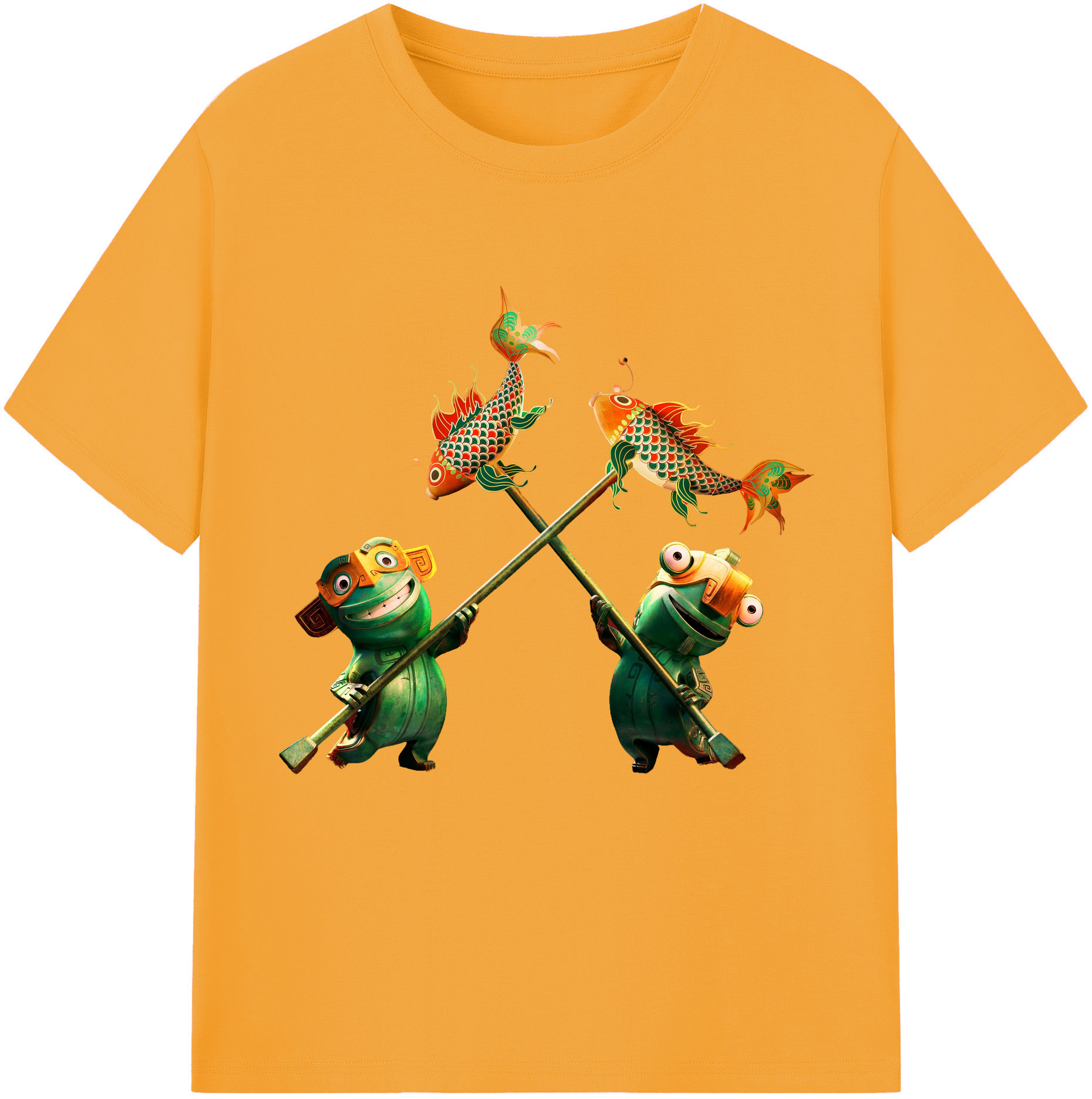 （画像用） Ne Zha 2 ナタ 魔童の大暴れ レディースカジュアルプリントTシャツ（綿100％）