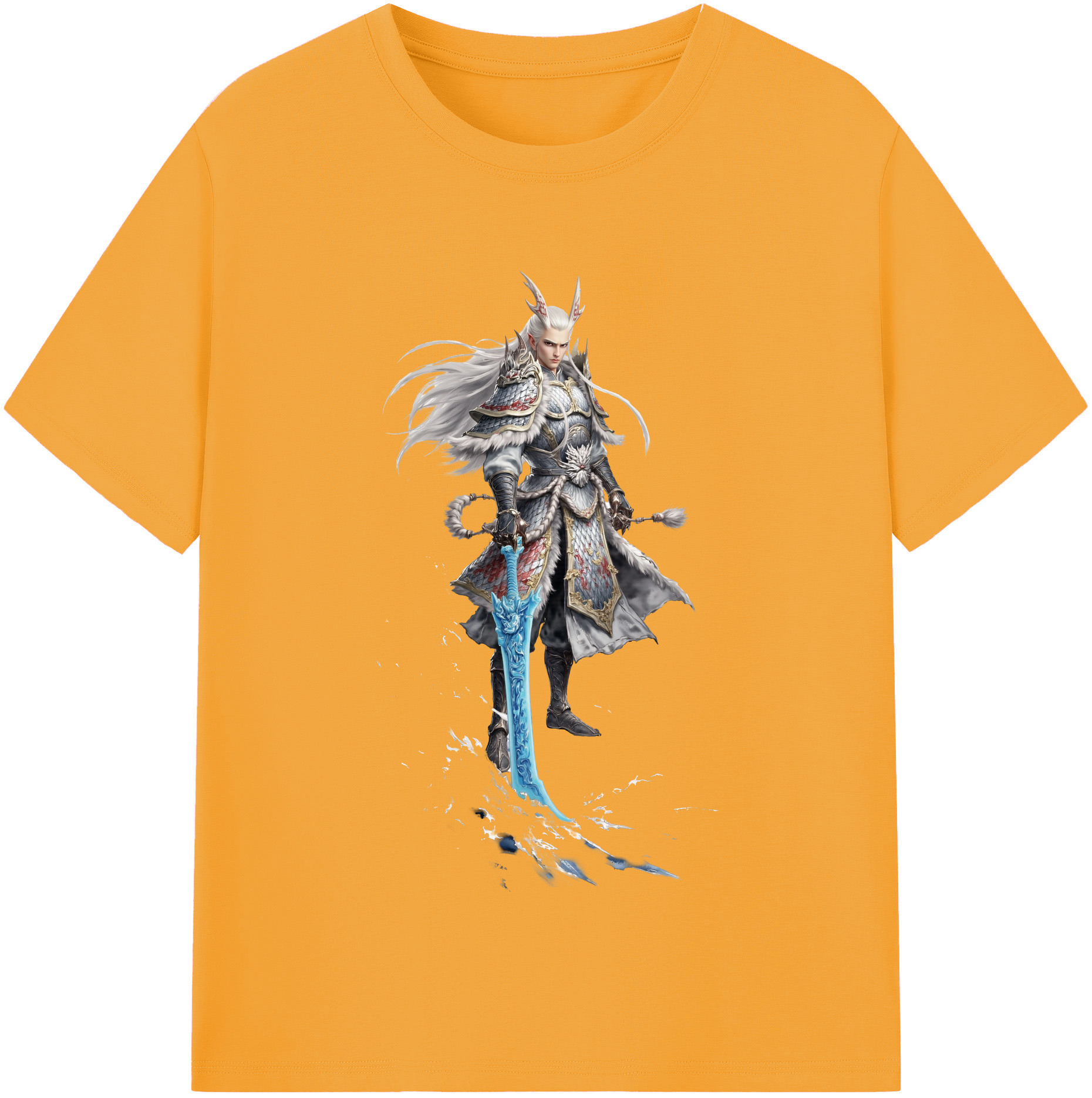 （画像用） Ne Zha 2 ナタ 魔童の大暴れ レディースカジュアルプリントTシャツ（綿100％）