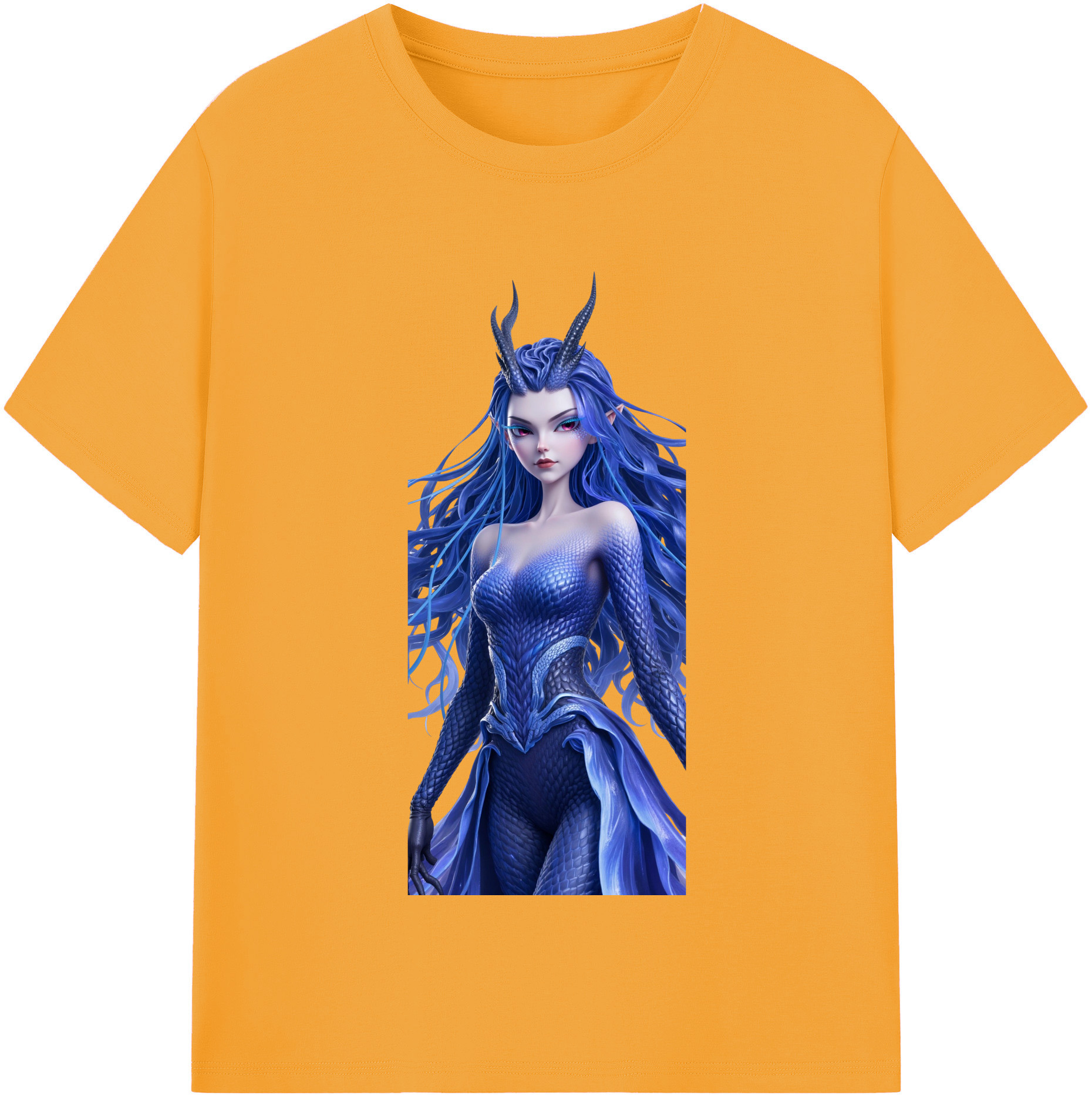 （画像用） Ne Zha 2 ナタ 魔童の大暴れ レディースカジュアルプリントTシャツ（綿100％）