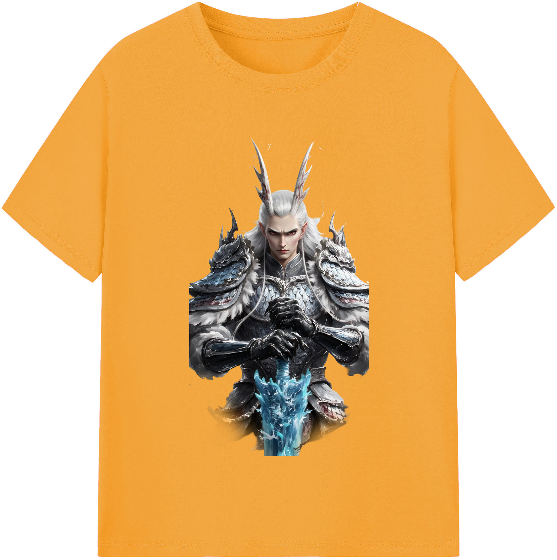 （画像用） Ne Zha 2 ナタ 魔童の大暴れ レディースカジュアルプリントTシャツ（綿100％）