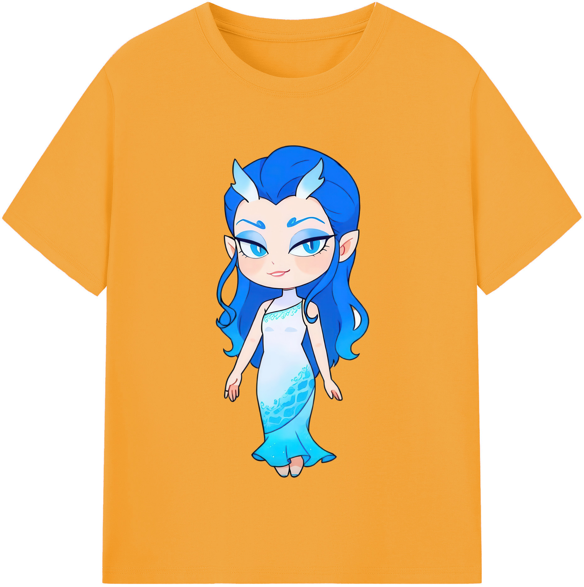 （画像用） Ne Zha 2 ナタ 魔童の大暴れ レディースカジュアルプリントTシャツ（綿100％）